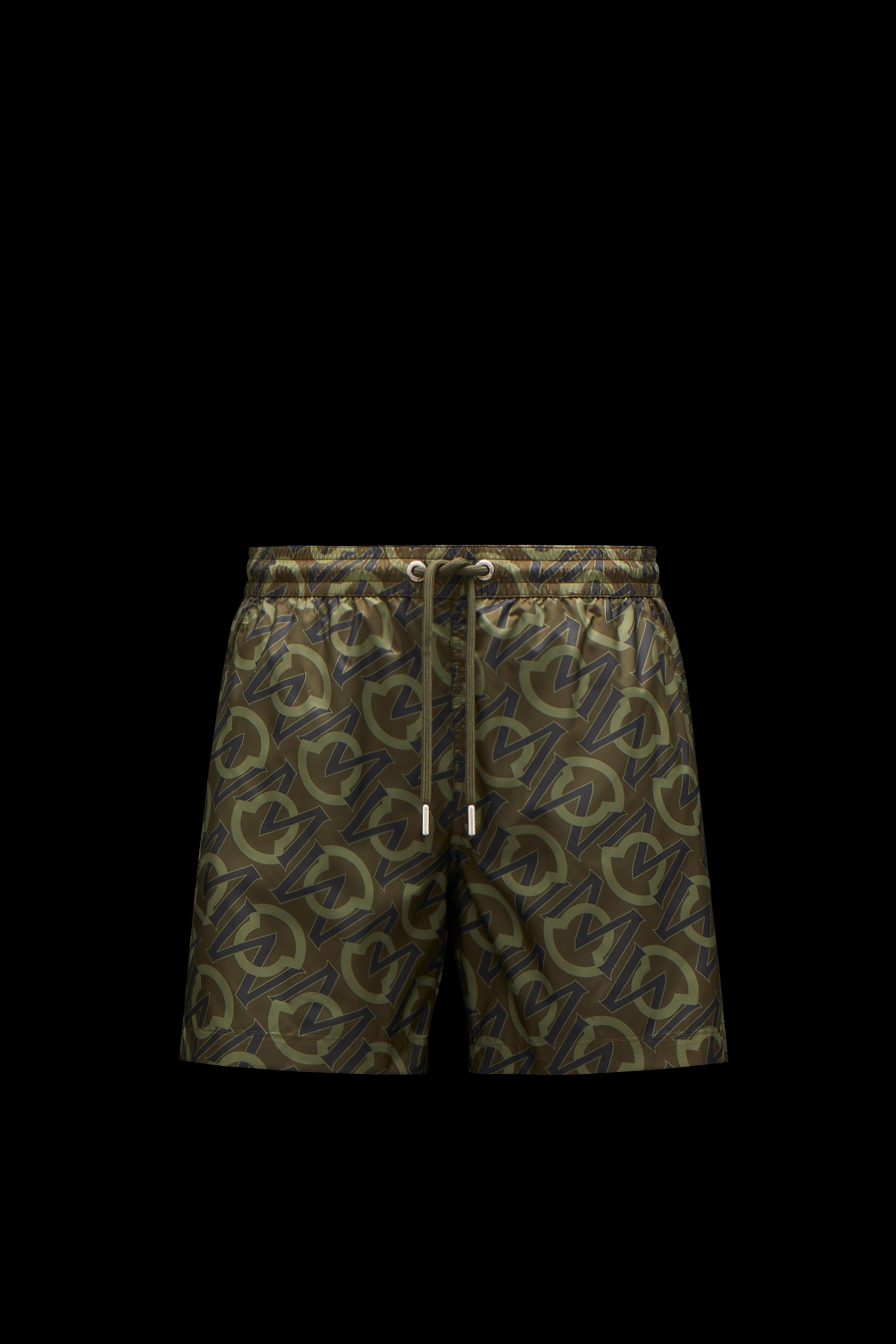 Monogram Print Swim Shorts - 1