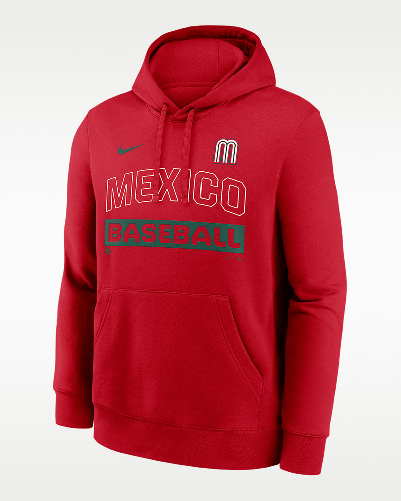 Mexico National Baseball Team 2026 World Baseball Classic Club Men's Nike Pullover Hoodie 1