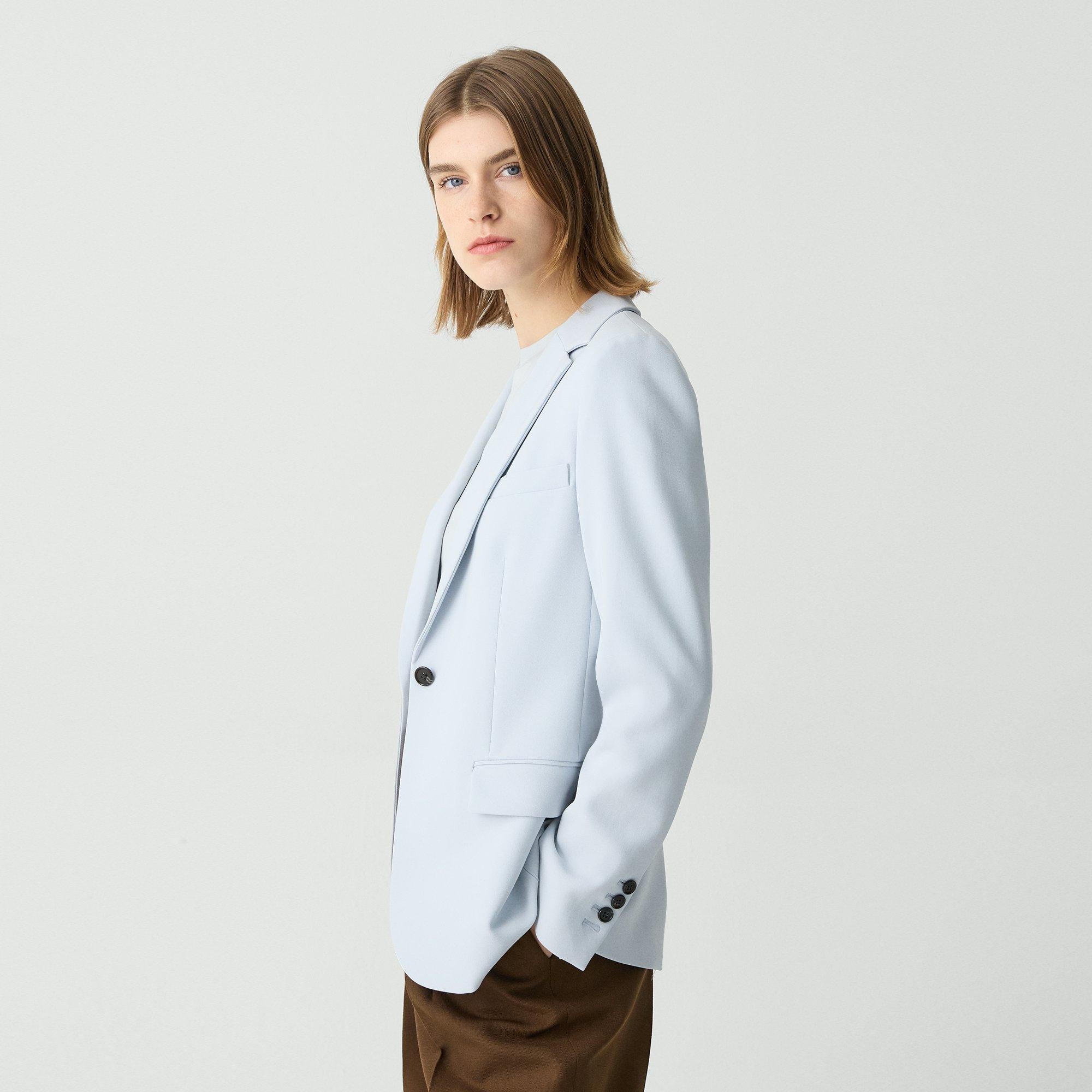 Staple Blazer in Admiral Crepe - 3