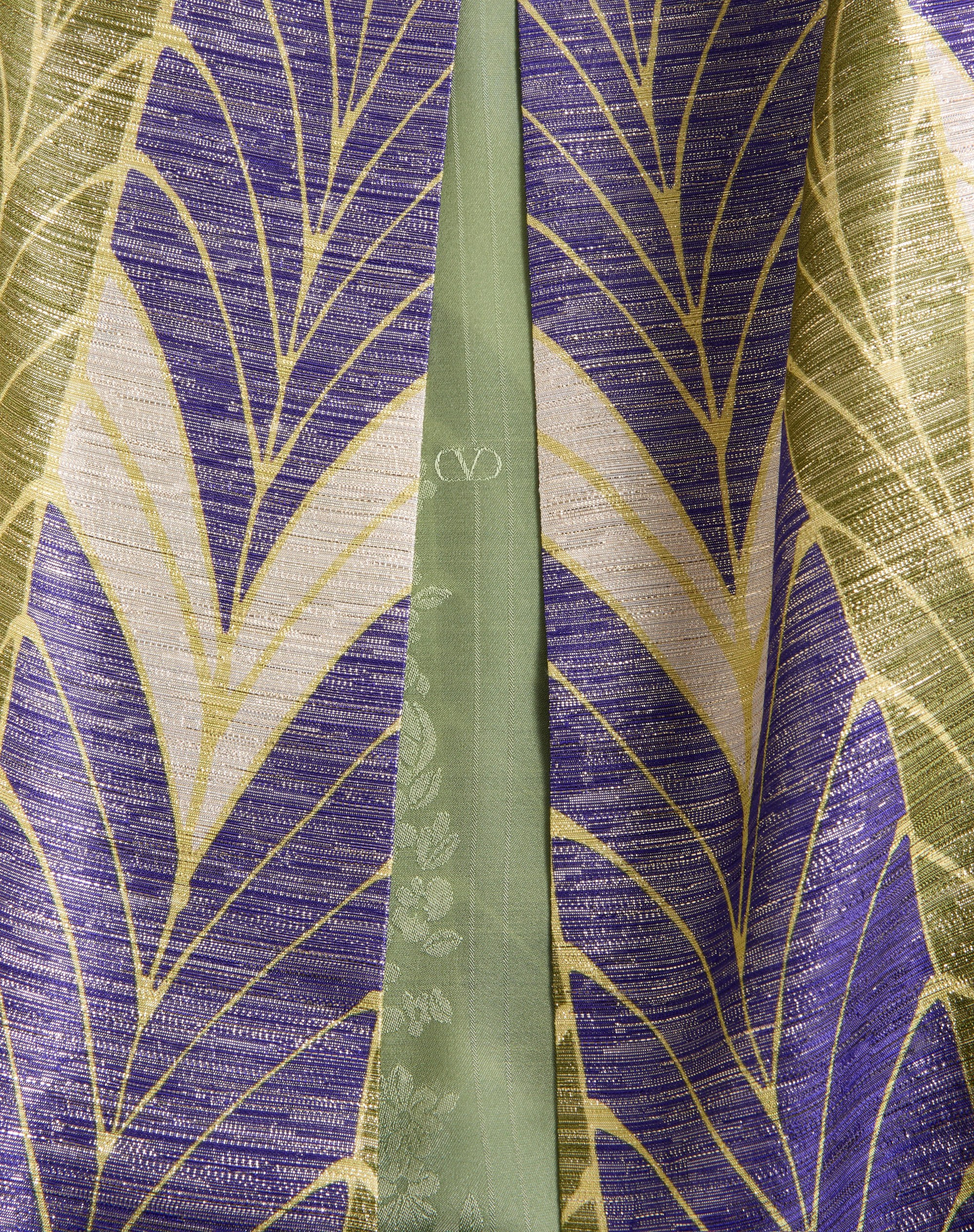 LUREX DRESS WITH VOYAGE IMAGINAIRE PRINT - 7