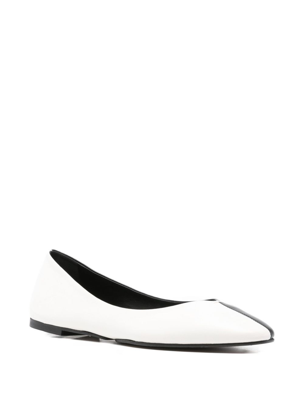 Ovalo two-tone ballet flats - 2
