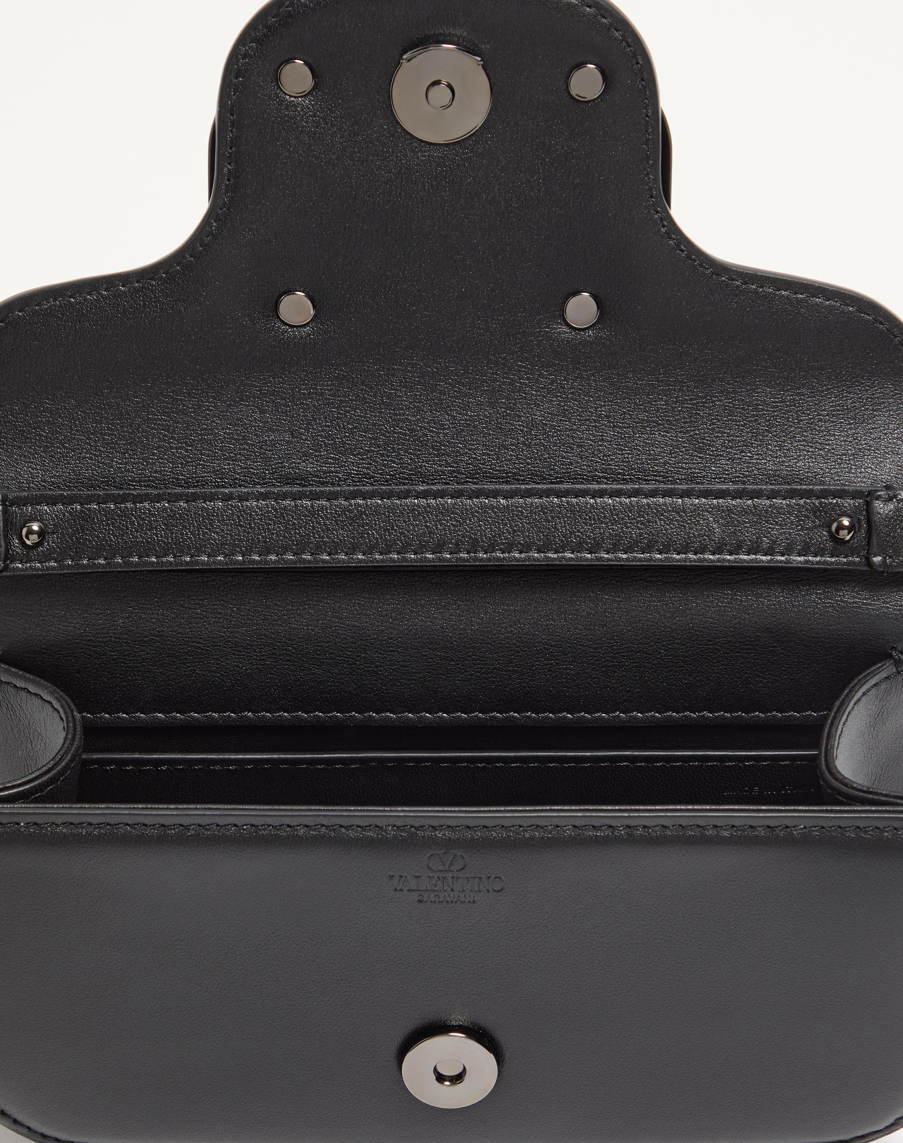 MINI VALENTINO GARAVANI LOCÒ CROSSBODY CALFSKIN BAG - 6