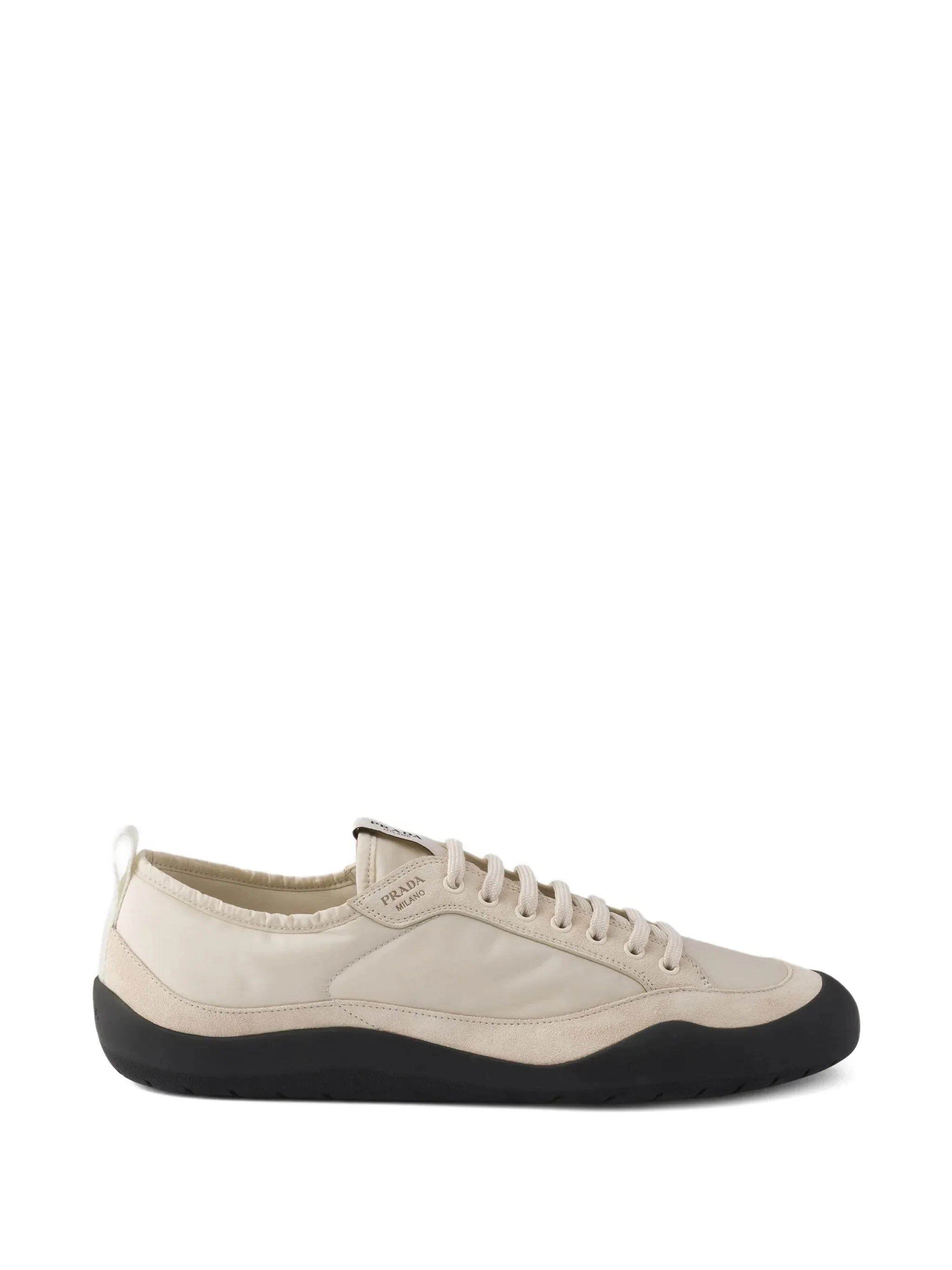 Prada Speedrock Elastic-laces Suede Sneakers - 1