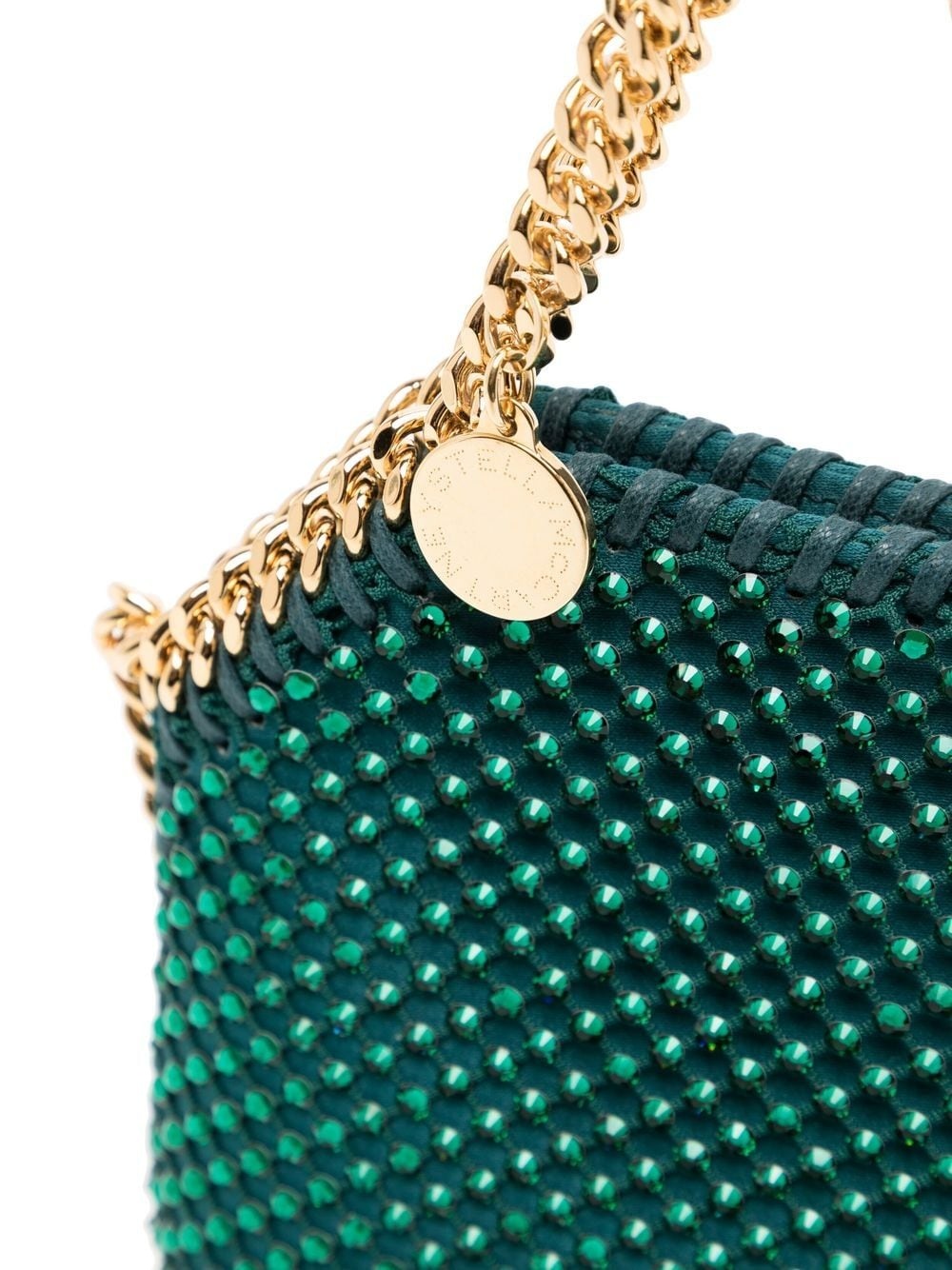 Falabella crystal mesh mini shoulder bag - 4