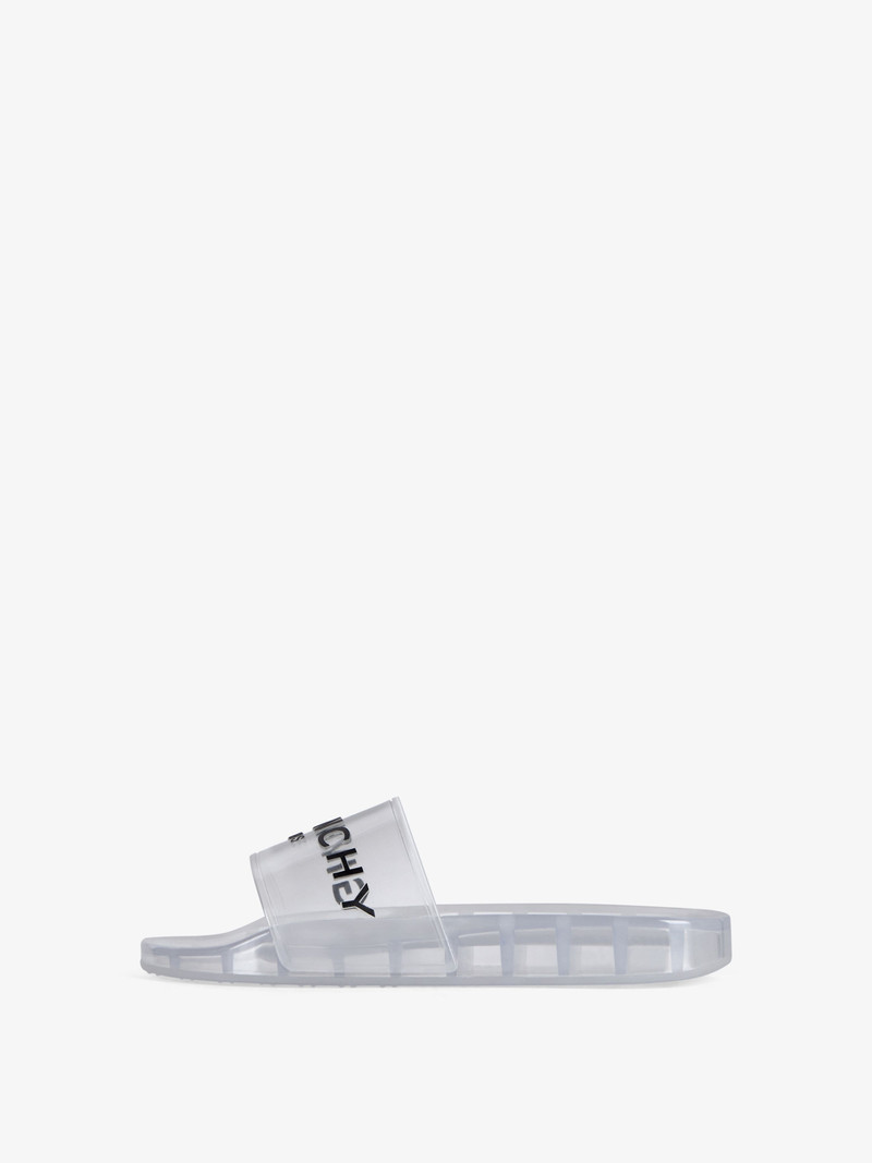 Givenchy GIVENCHY PARIS FLAT SANDALS IN RUBBER outlook