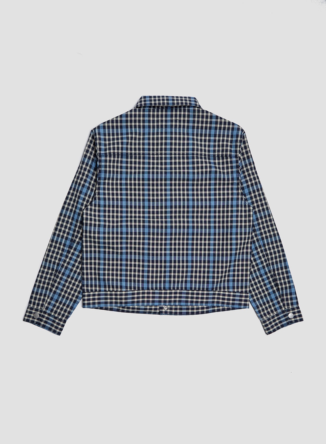 Japanese S Type 1 Jacket in Navy Check - 2