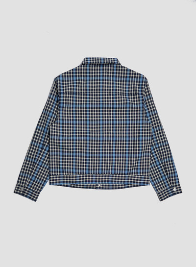 Nigel Cabourn Japanese S Type 1 Jacket in Navy Check outlook