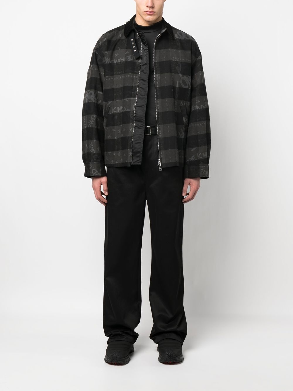 belted chino trousers - 2