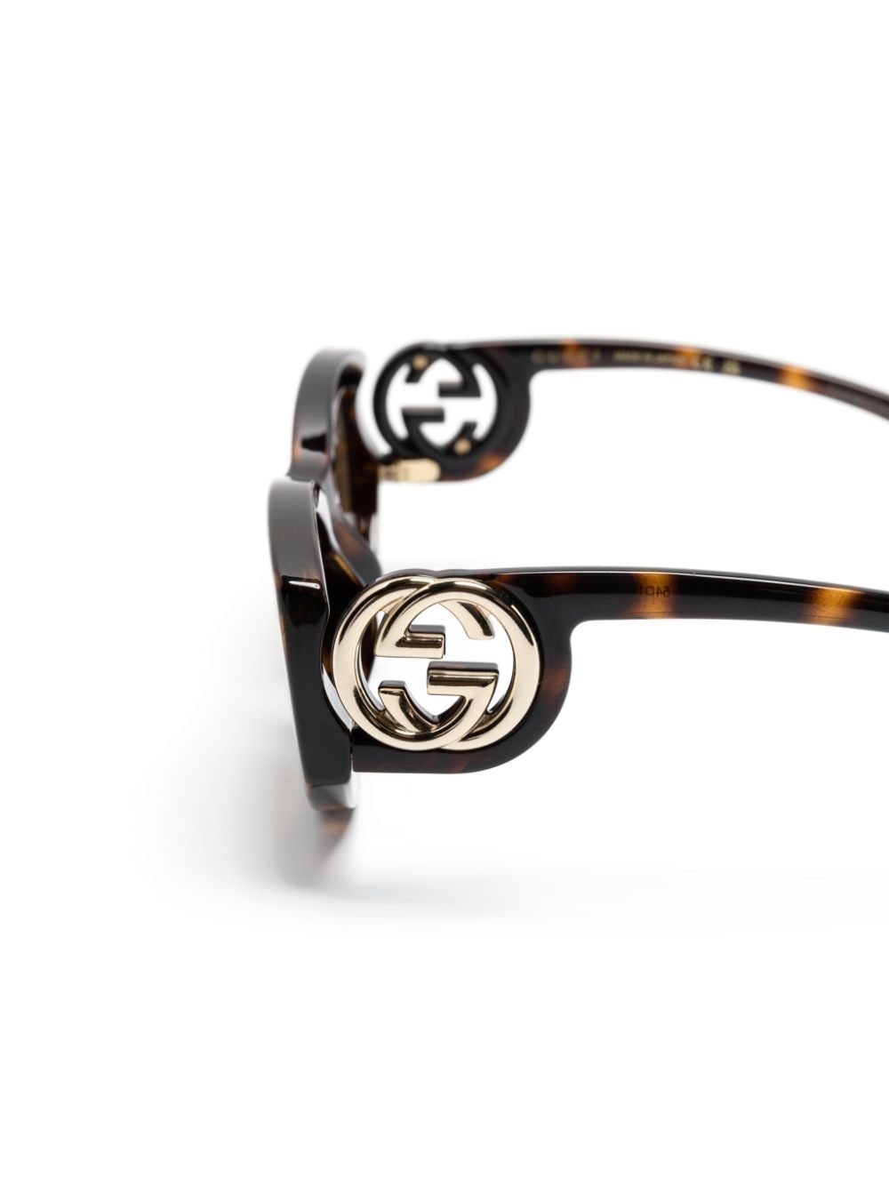 tortoiseshell cat-eye sunglasses - 3