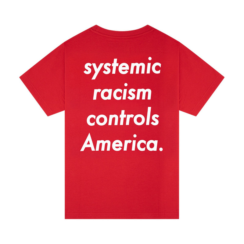 DENIM TEARS Denim Tears x Arthur Jafa LeRage Tee 'Red' outlook