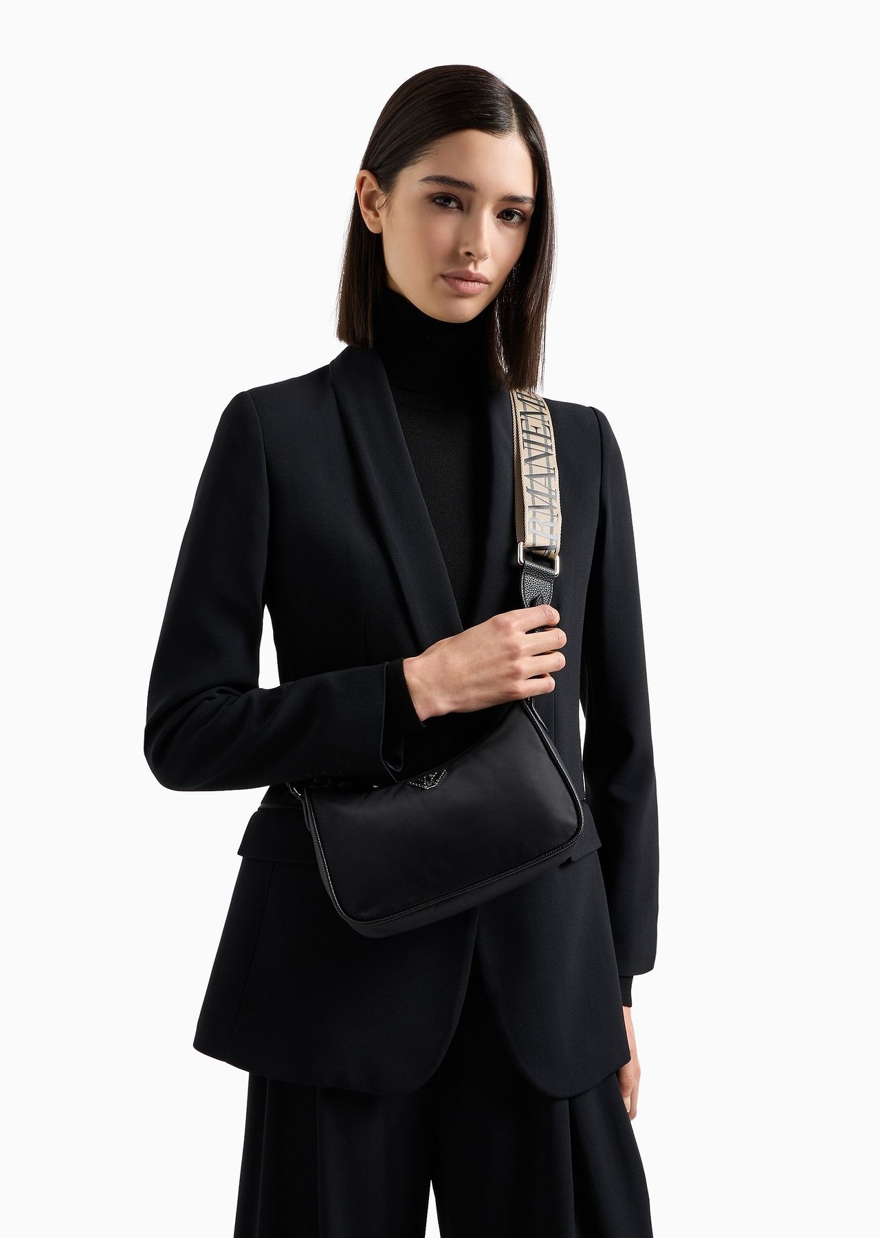 Travel Essentials recycled-nylon baguette bag - 6