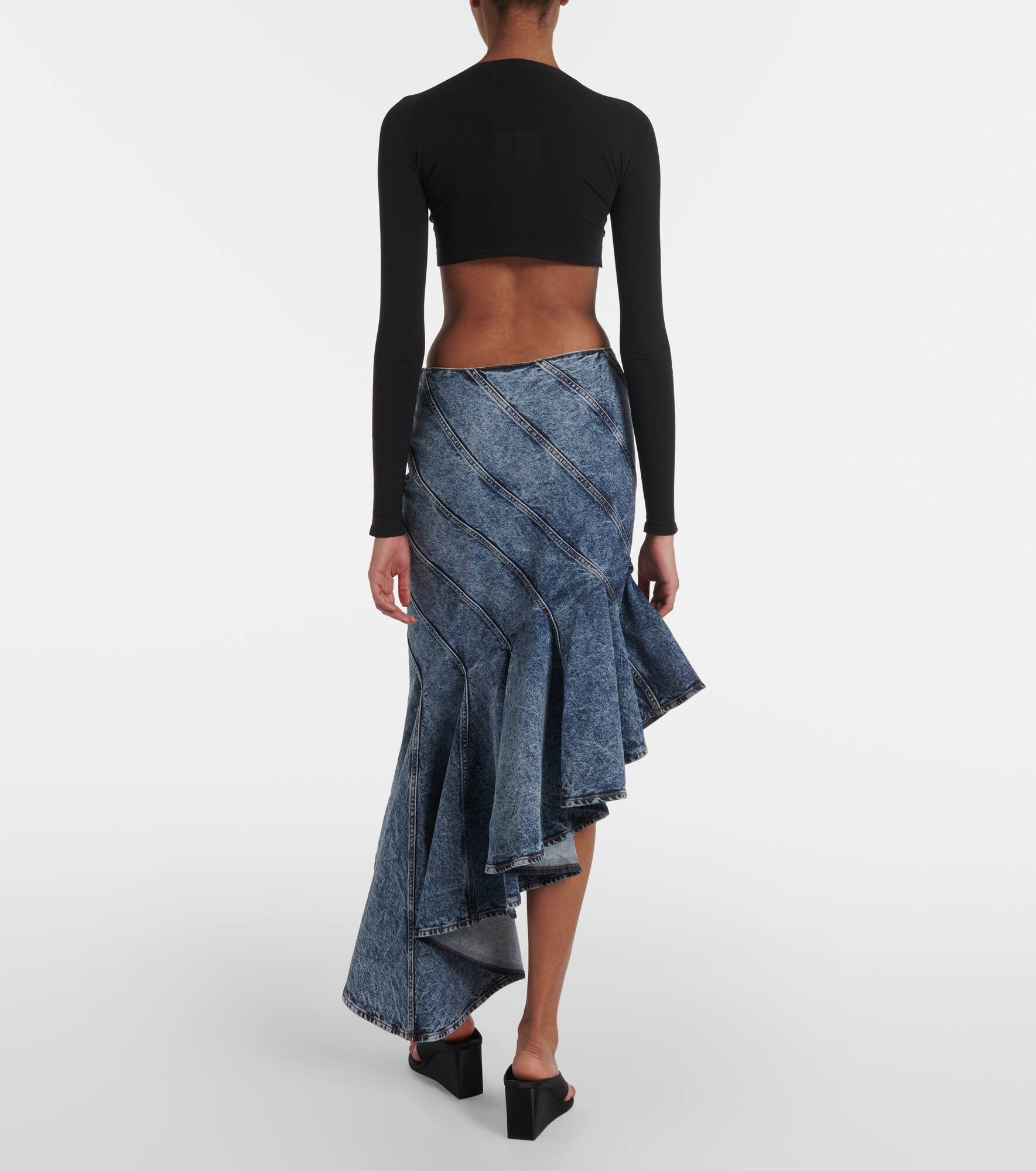 Jersey crop top - 3