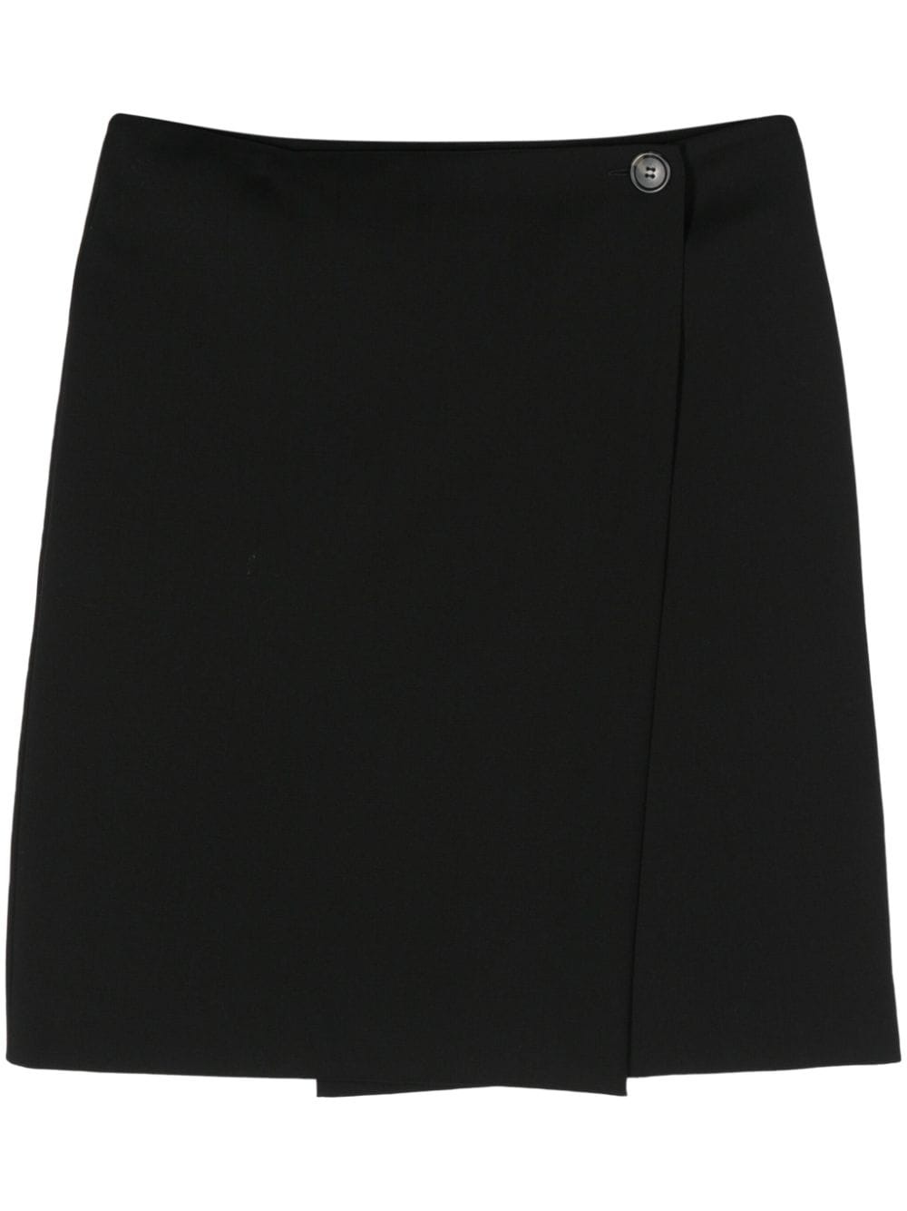 wrapped mini skirt - 1