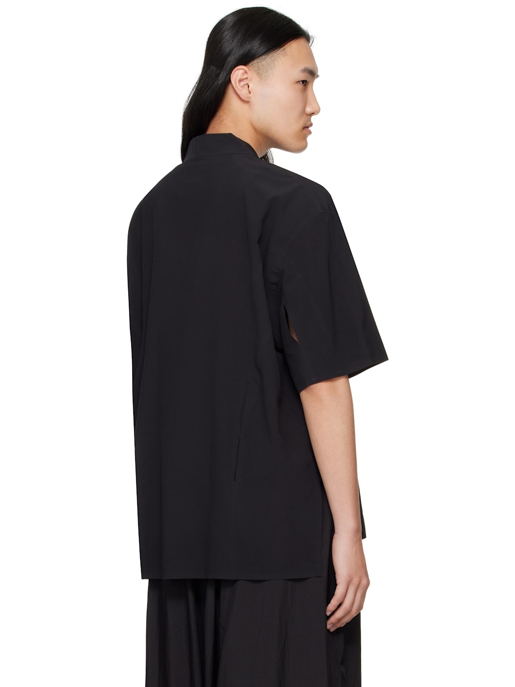 Black Lite Wovn Shirt - 3