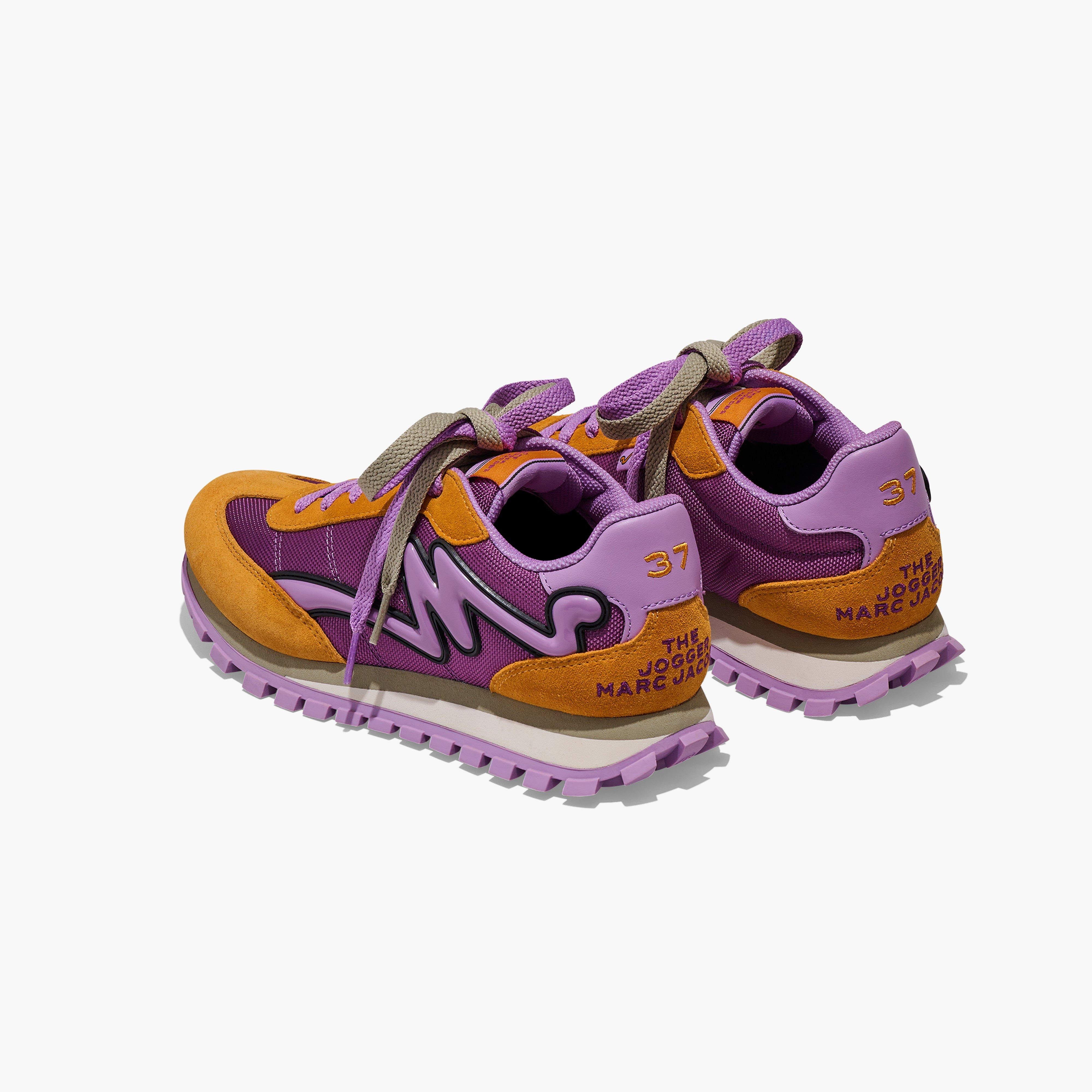 Marc Jacobs Purple & Orange 'The Jogger' Sneakers