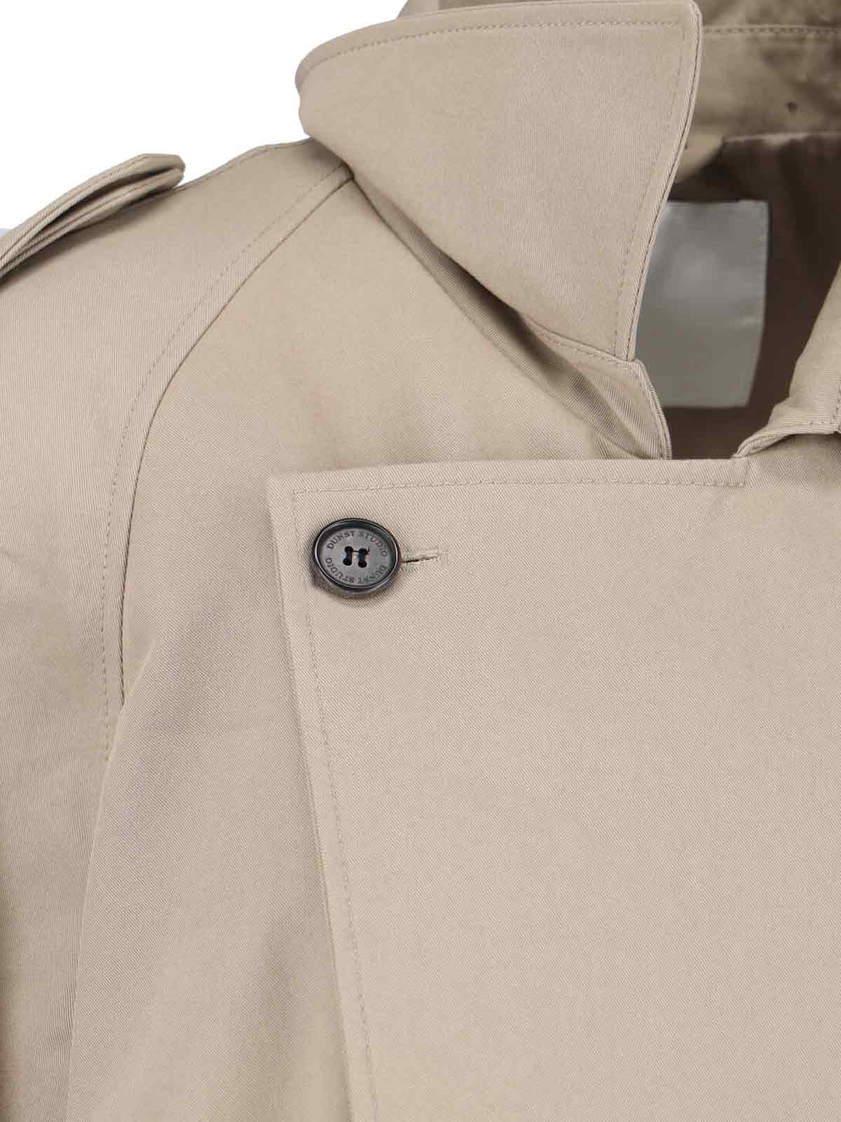COTTON BLEND TRENCH COAT - 5