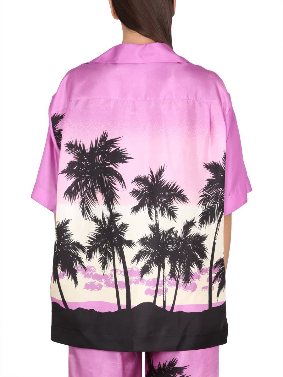 PALM ANGELS SUNSET PRINT SHIRT - 3