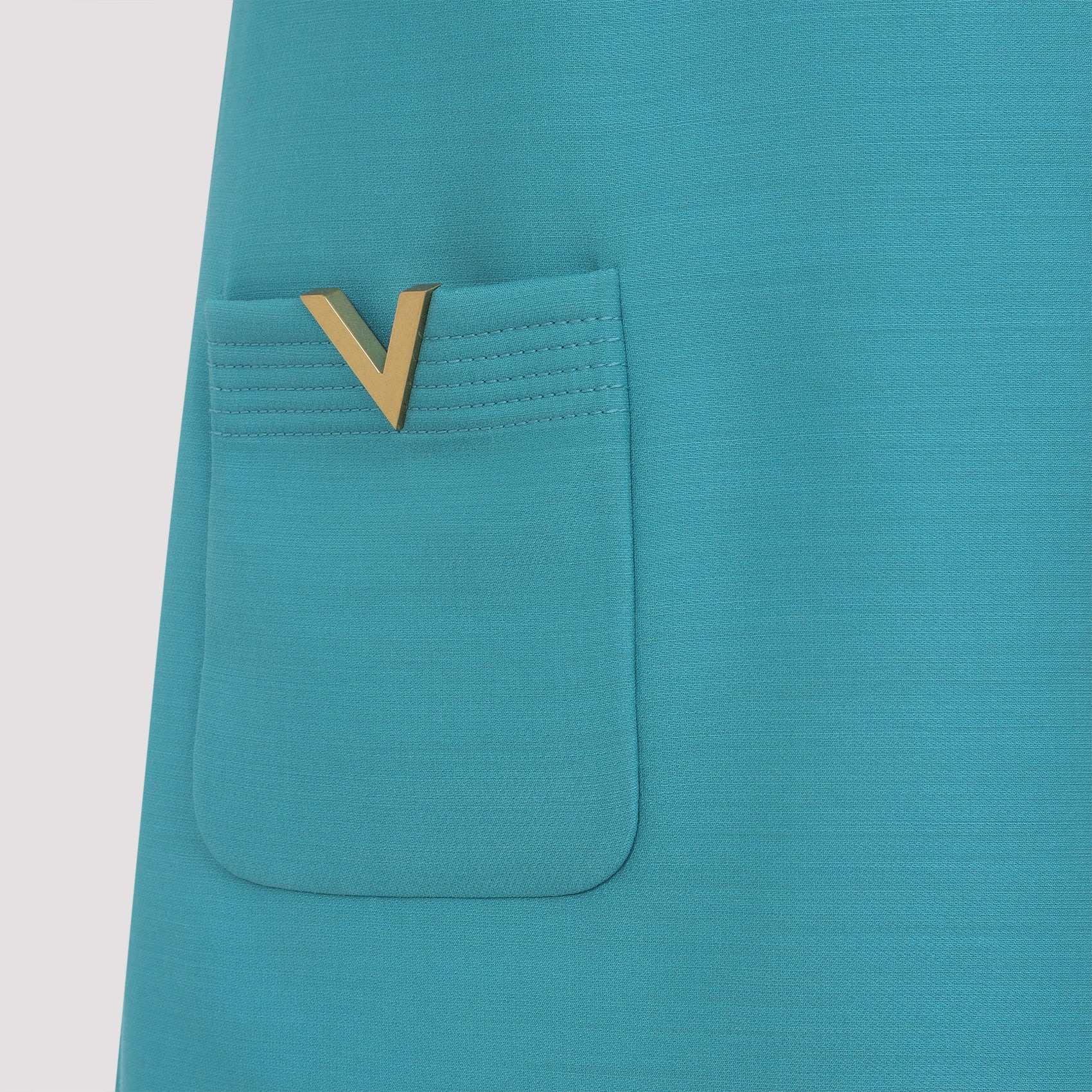 Valentino Virgin Wool Mini Dress Women - 4