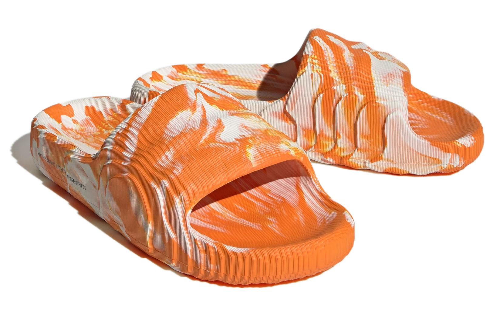 adidas Adilette 22 Slides 'Bright Orange' IE7724 - 4