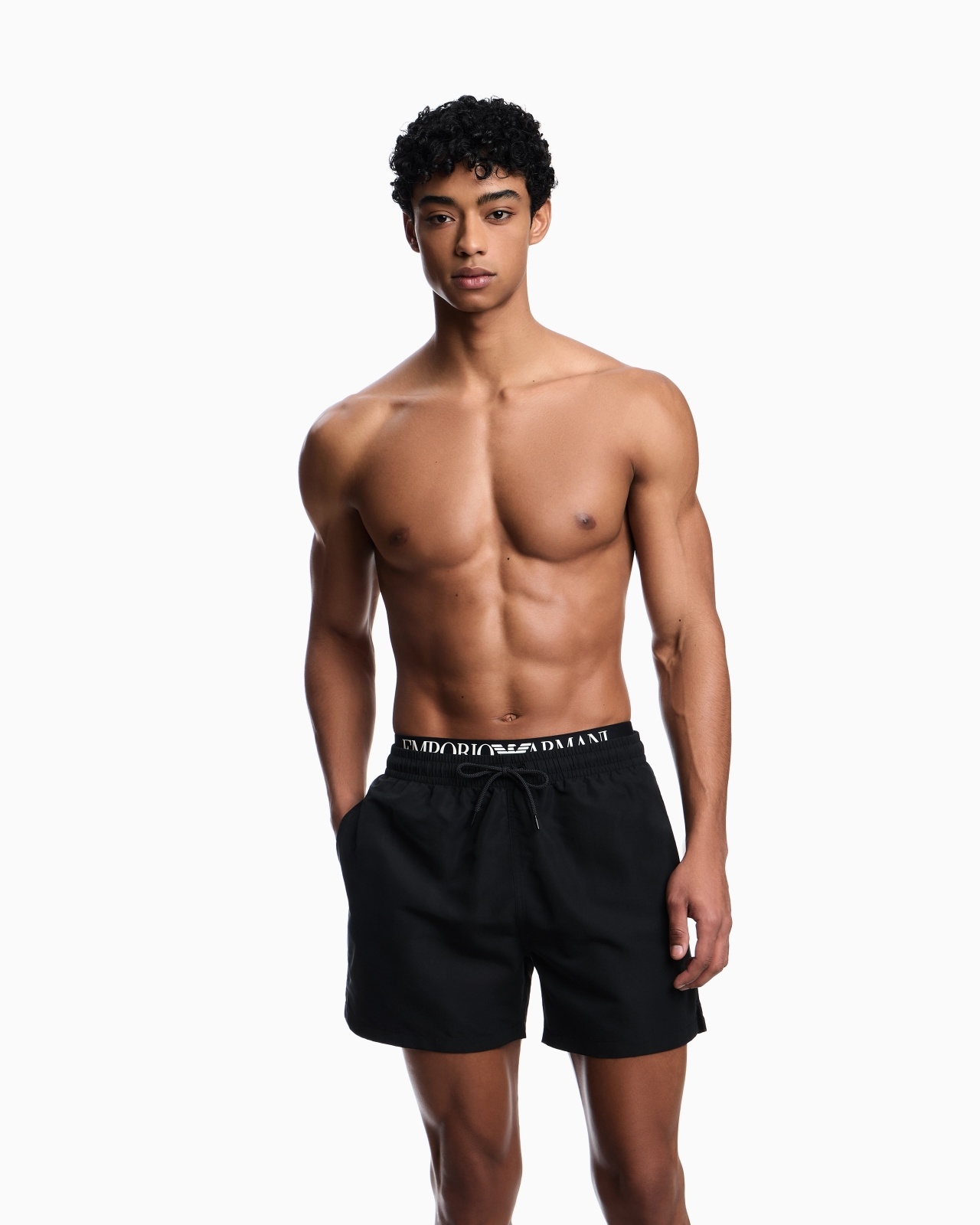 ASV LOGOBAND RECYCLED FABRIC SWIM SHORTS - 2