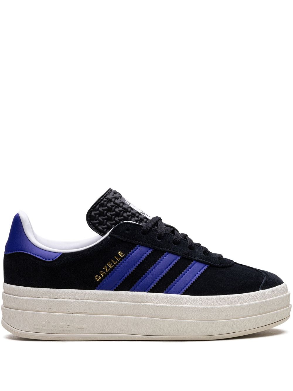 Gazelle Bold "Black/Lucid Blue" sneakers - 1