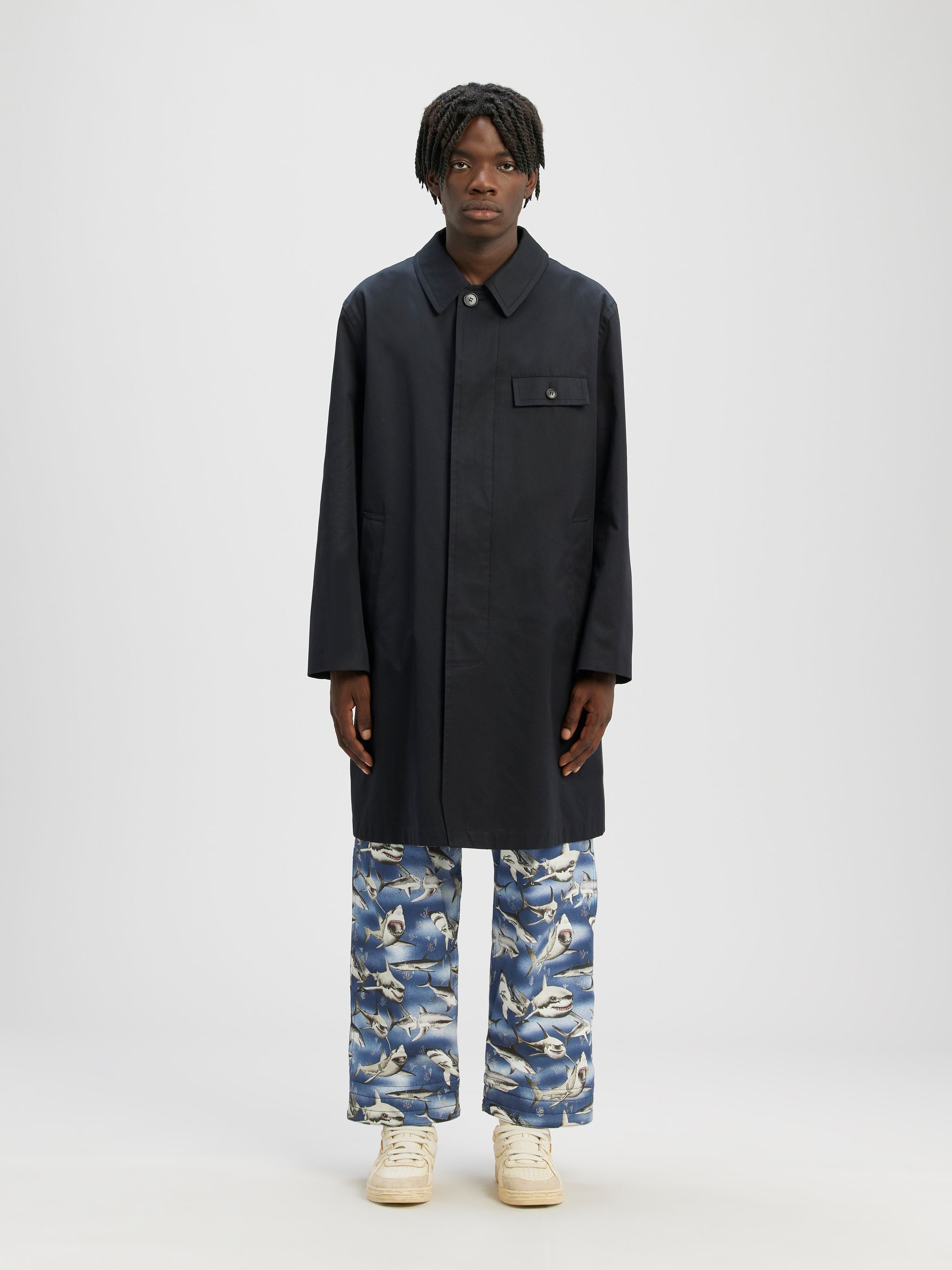 Light Weight Logo Coat - 3