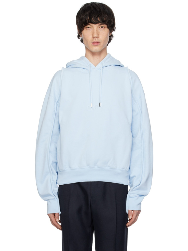 Blue 'Le sweatshirt Camargue' Hoodie 1
