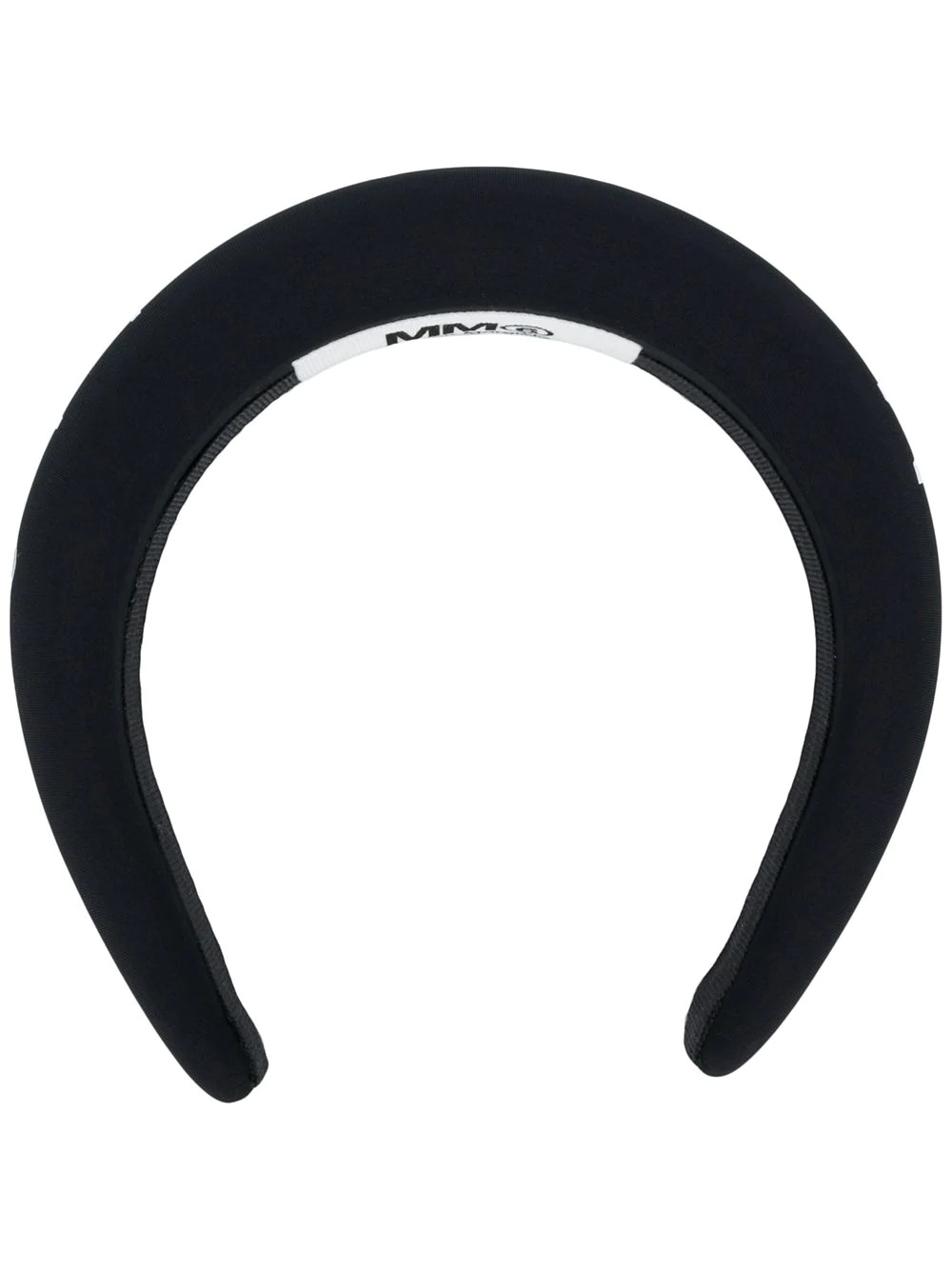 logo print hairband - 1