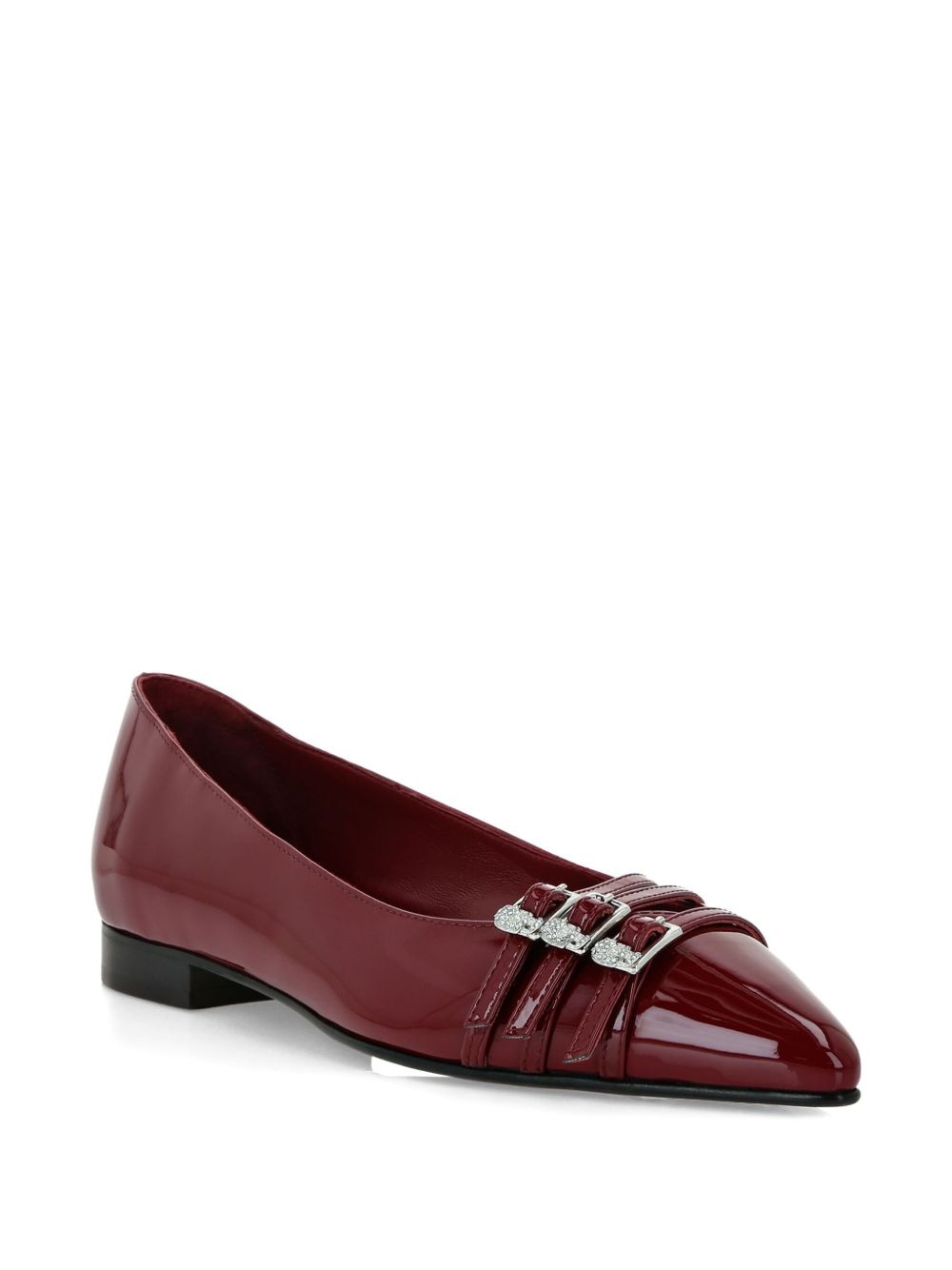 Skull-embellished ballet flats - 2