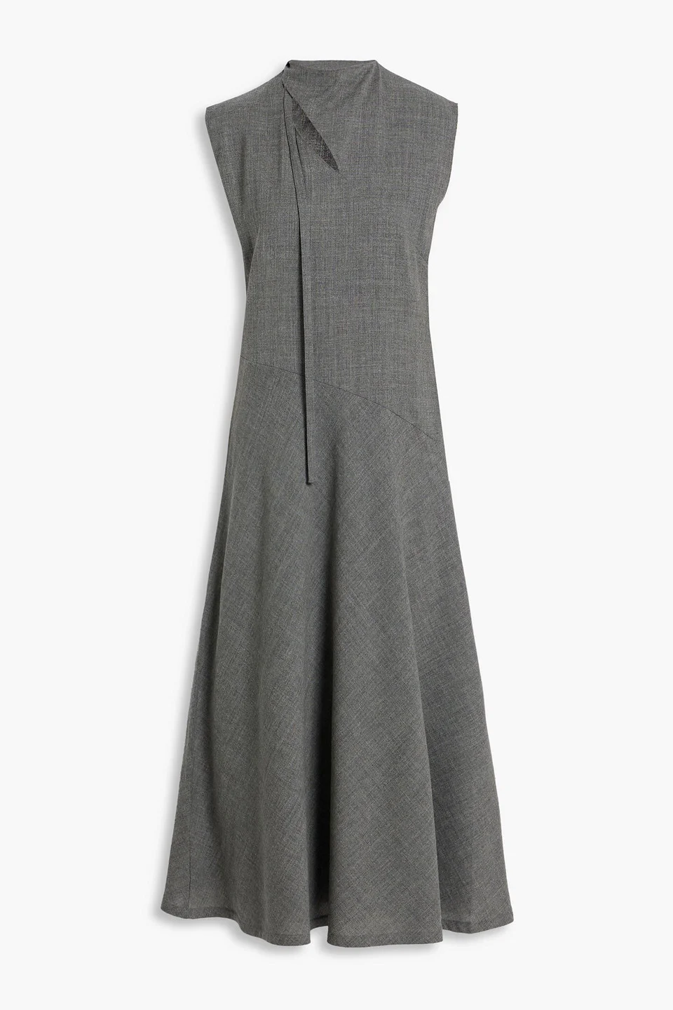 Grain de poudre wool midi dress - 1