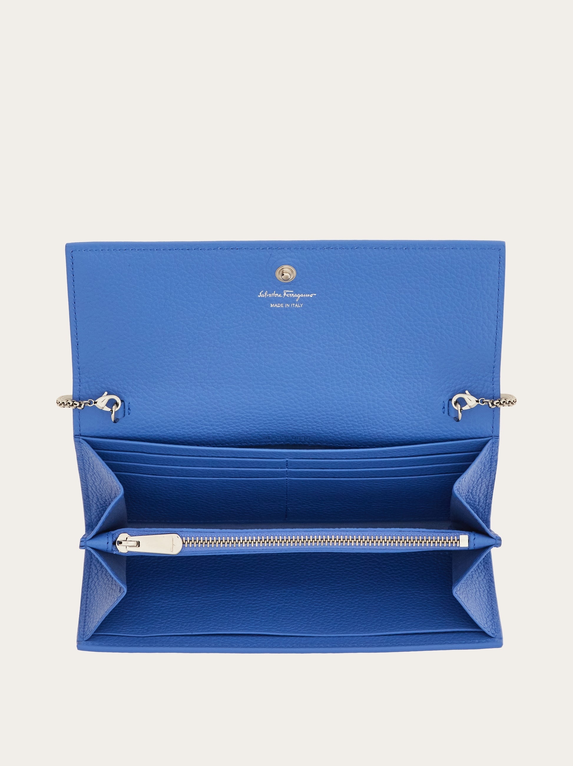Gancini wallet with shoulder strap - 4