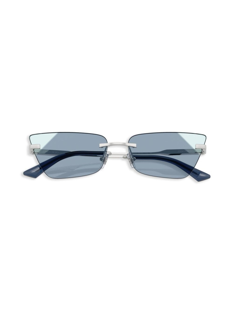 geometric-frame sunglasses 5
