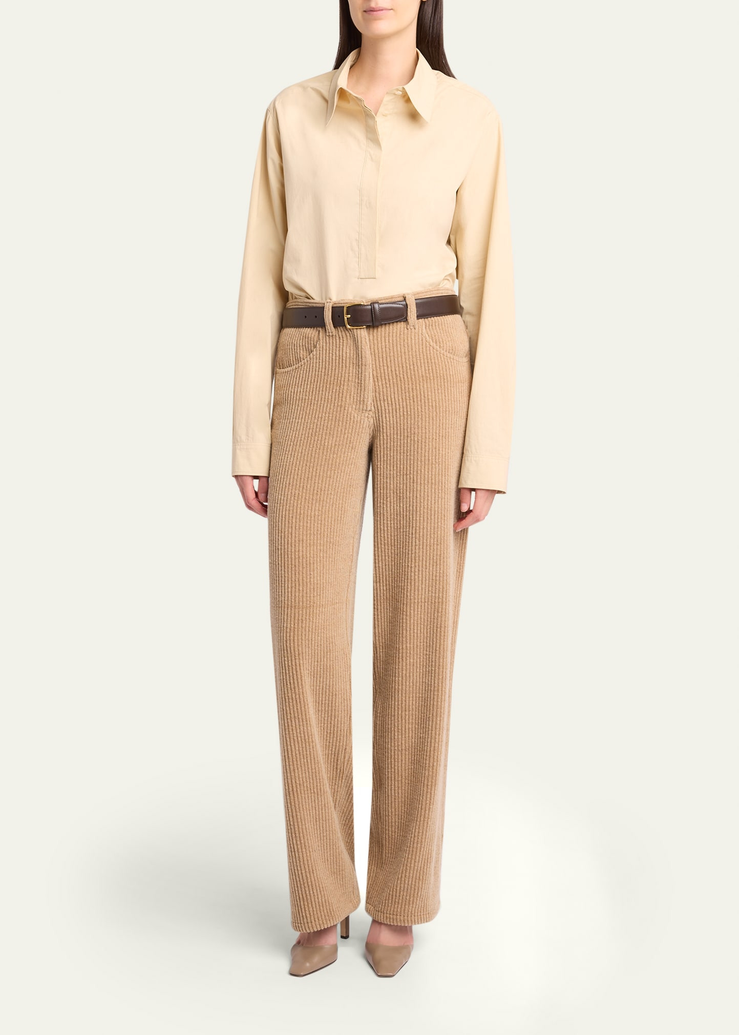Margan Cotton Collared Shirt - 2