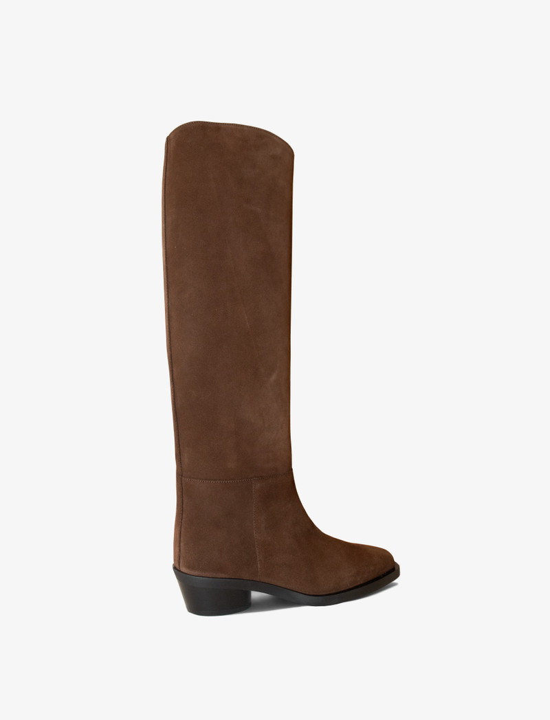 Proenza Schouler Bronco Boots in Suede outlook