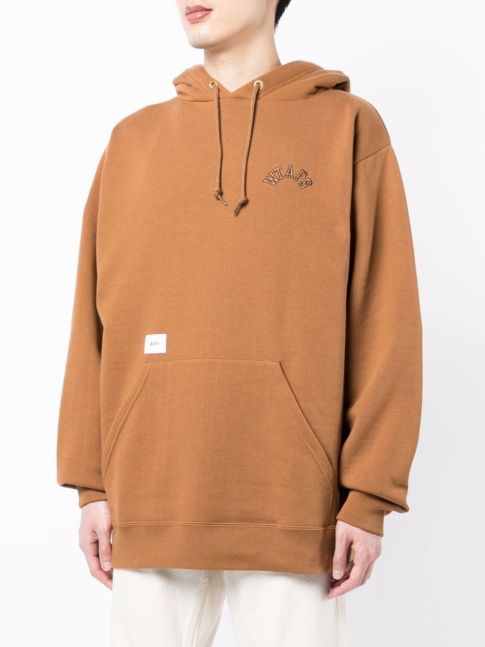 logo-print pullover hoodie - 3