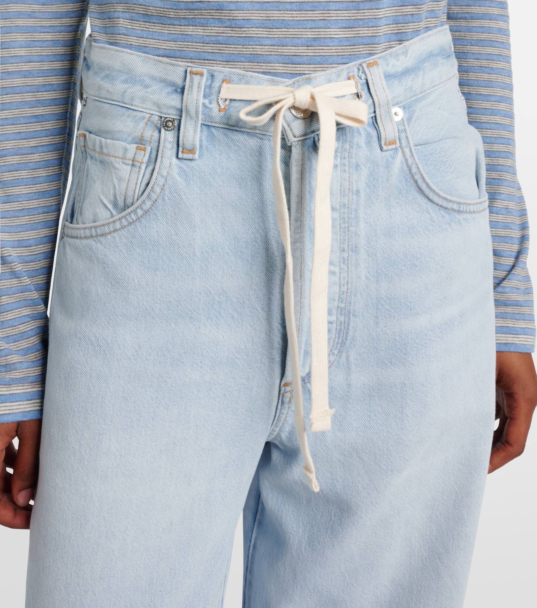 Brynn low-rise wide-leg jeans - 4