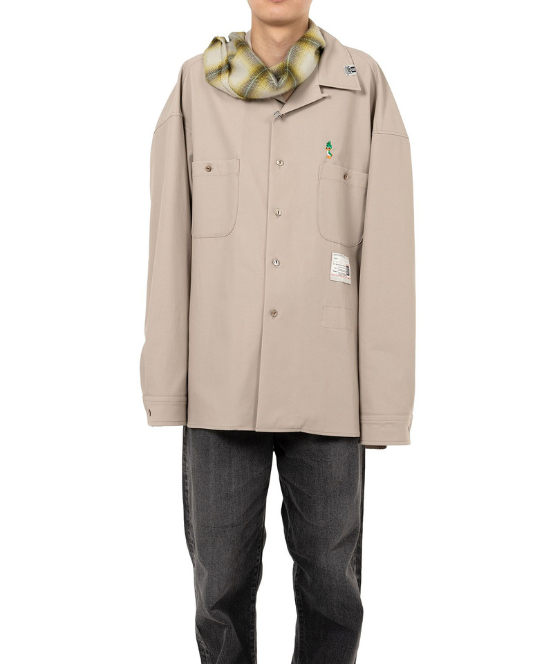 Maison MIHARAYASUHIRO Scarf Combined Shirt outlook