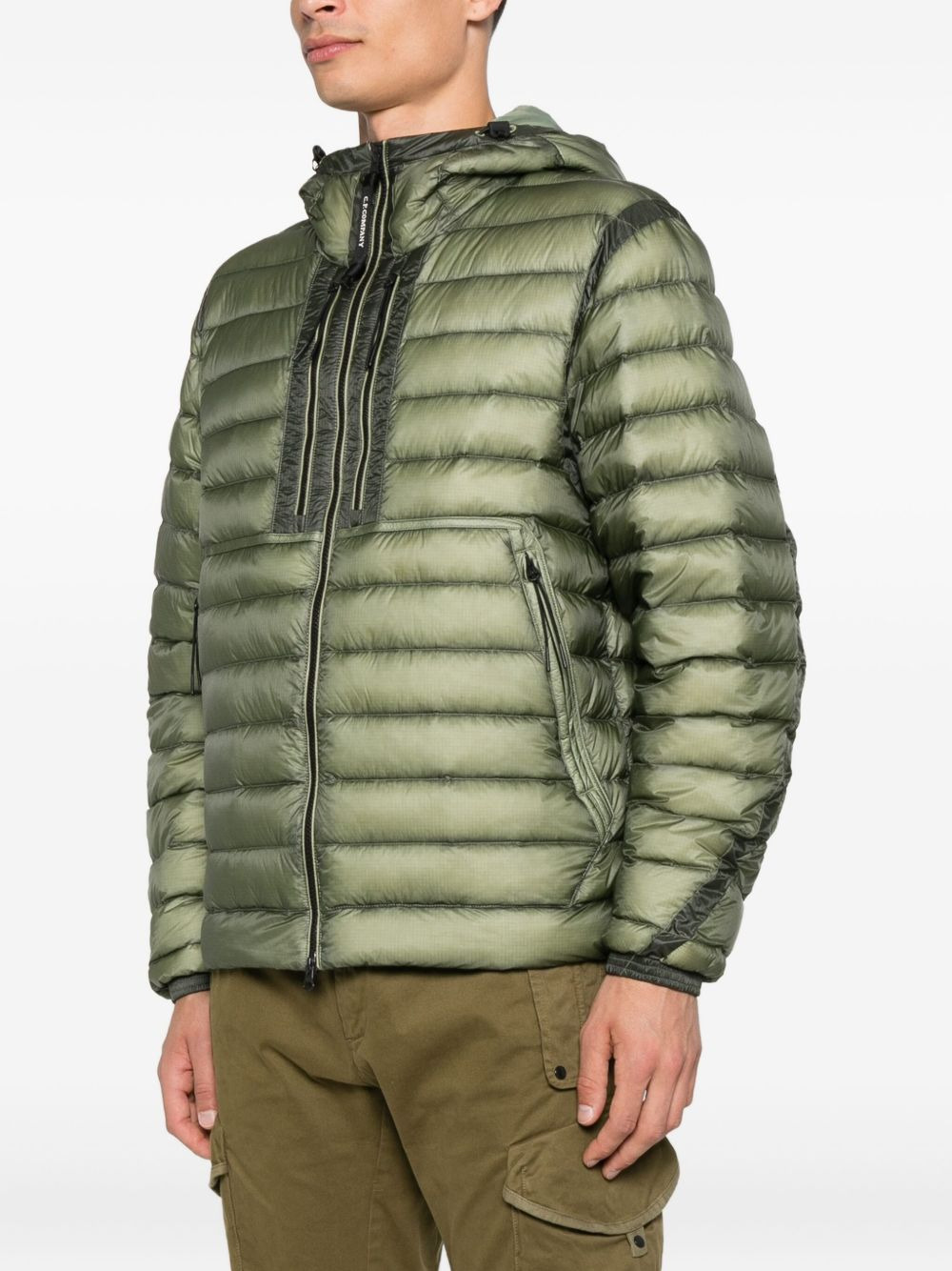 quilted hooded jacket - 3