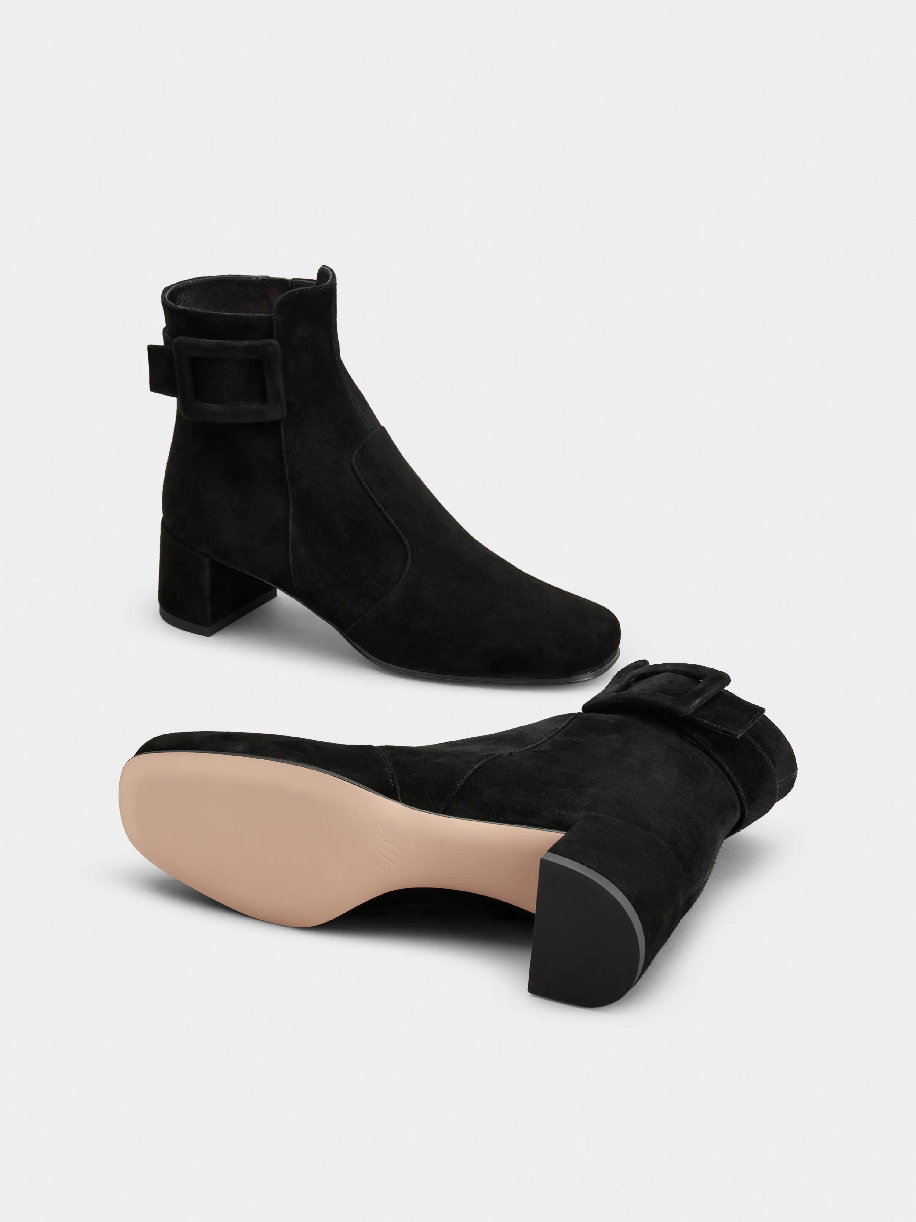 Très Vivier Booties in suede - 6
