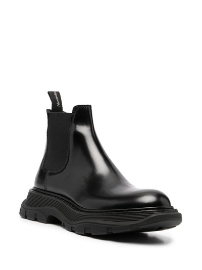Alexander McQueen chunky sole Chelsea boots outlook