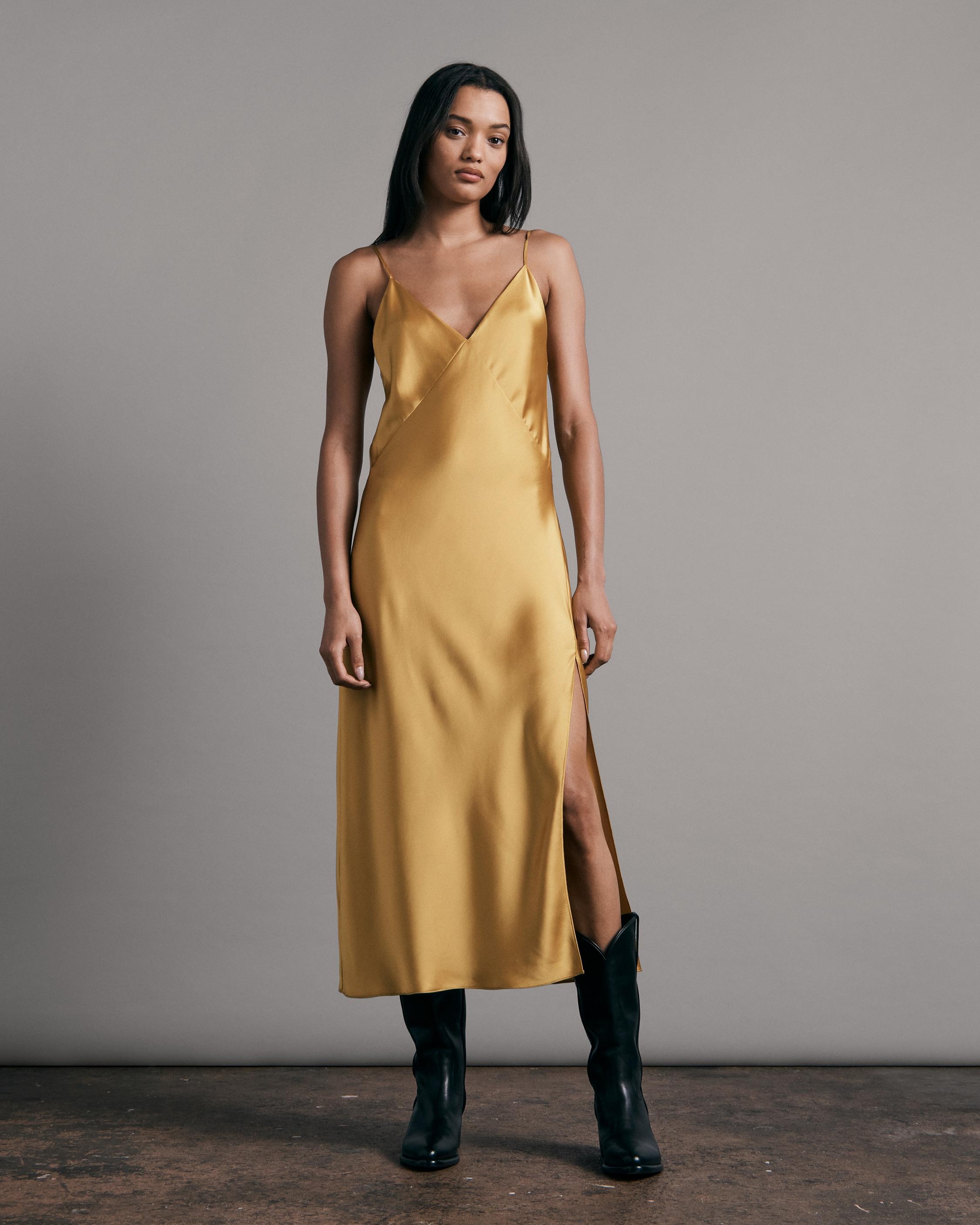 Larissa Midi Dress
Satin Dress - 1
