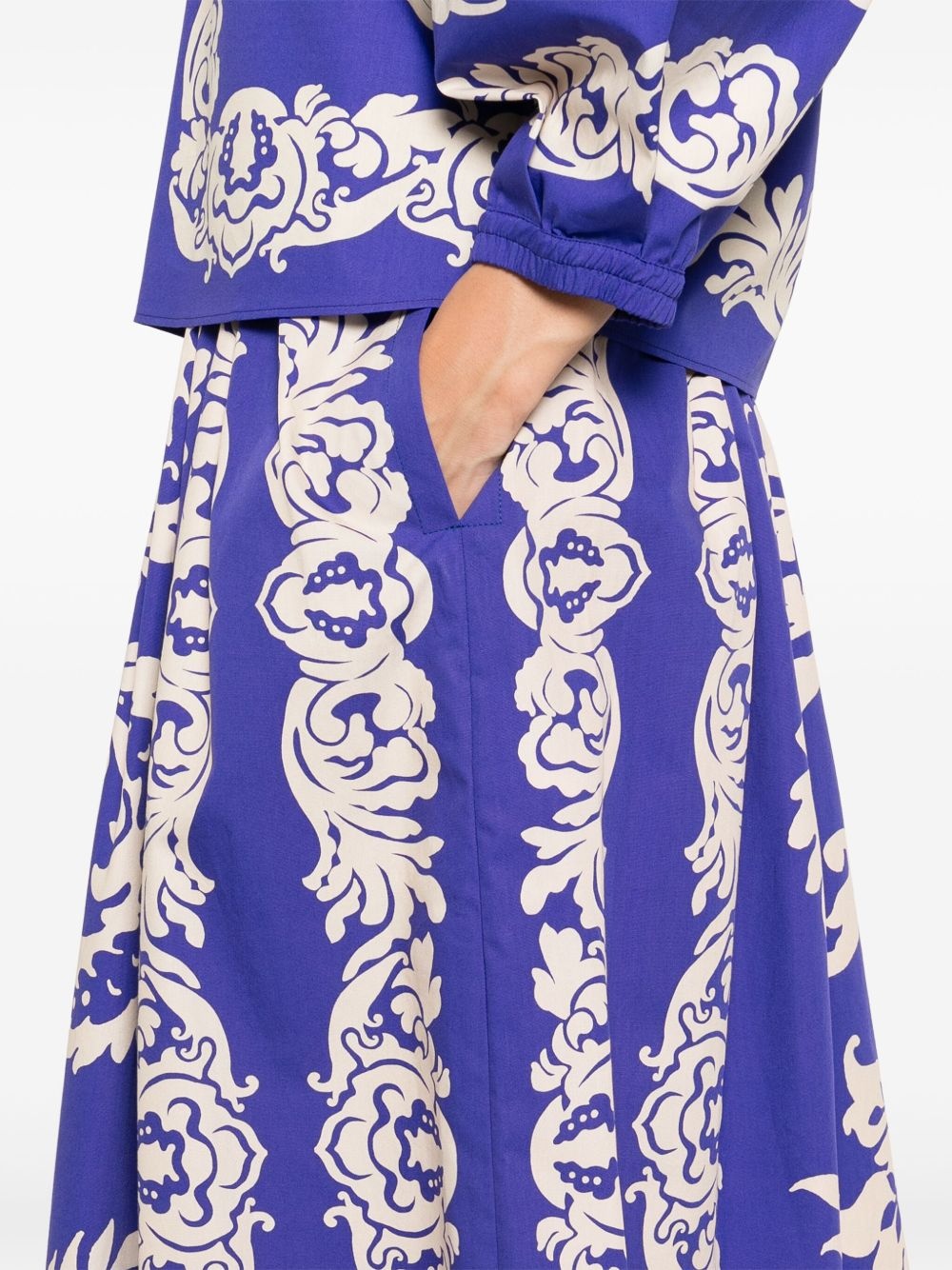 printed midi skirt - 5