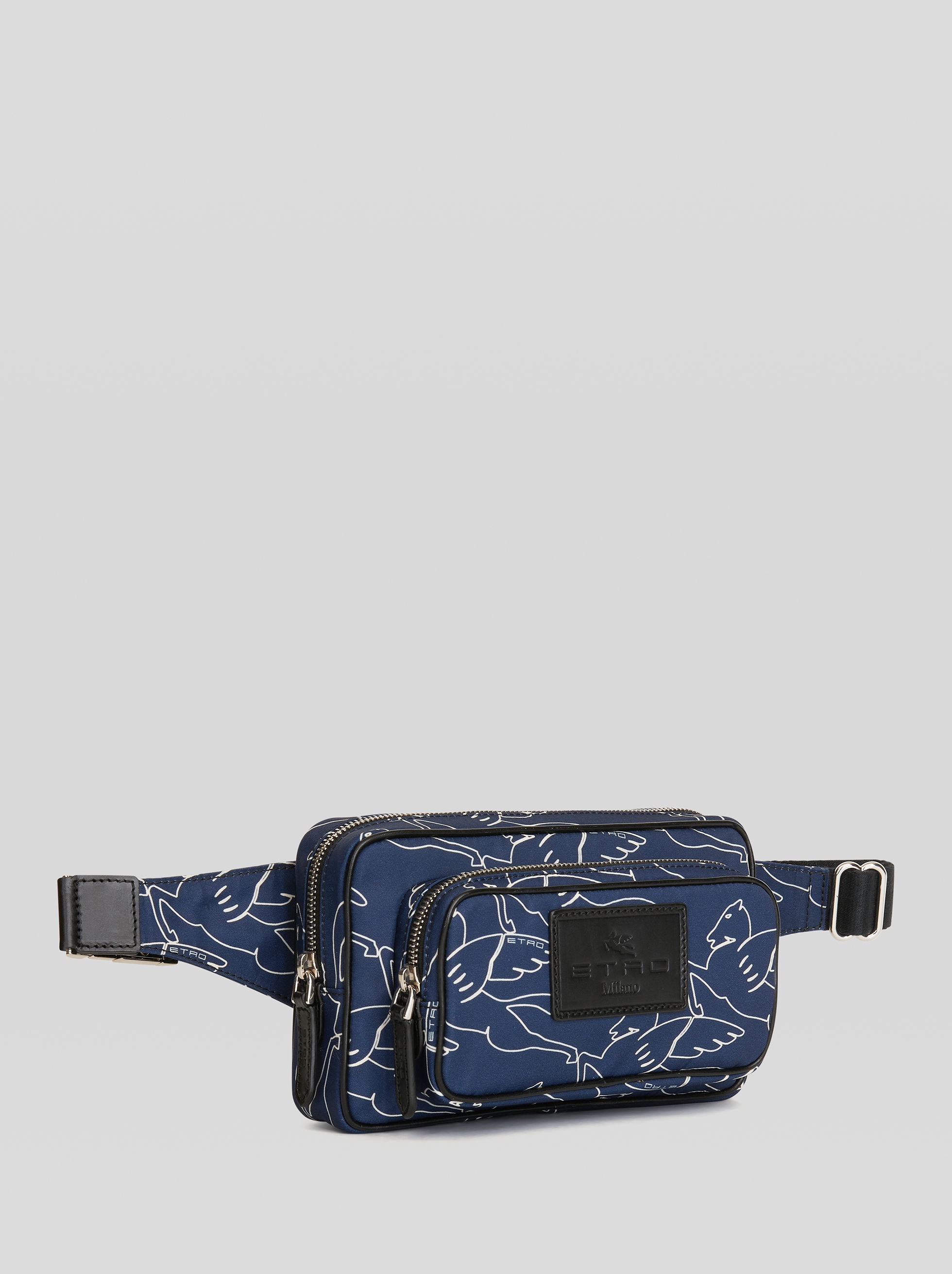 PEGASO PRINT NYLON BELT BAG - 5