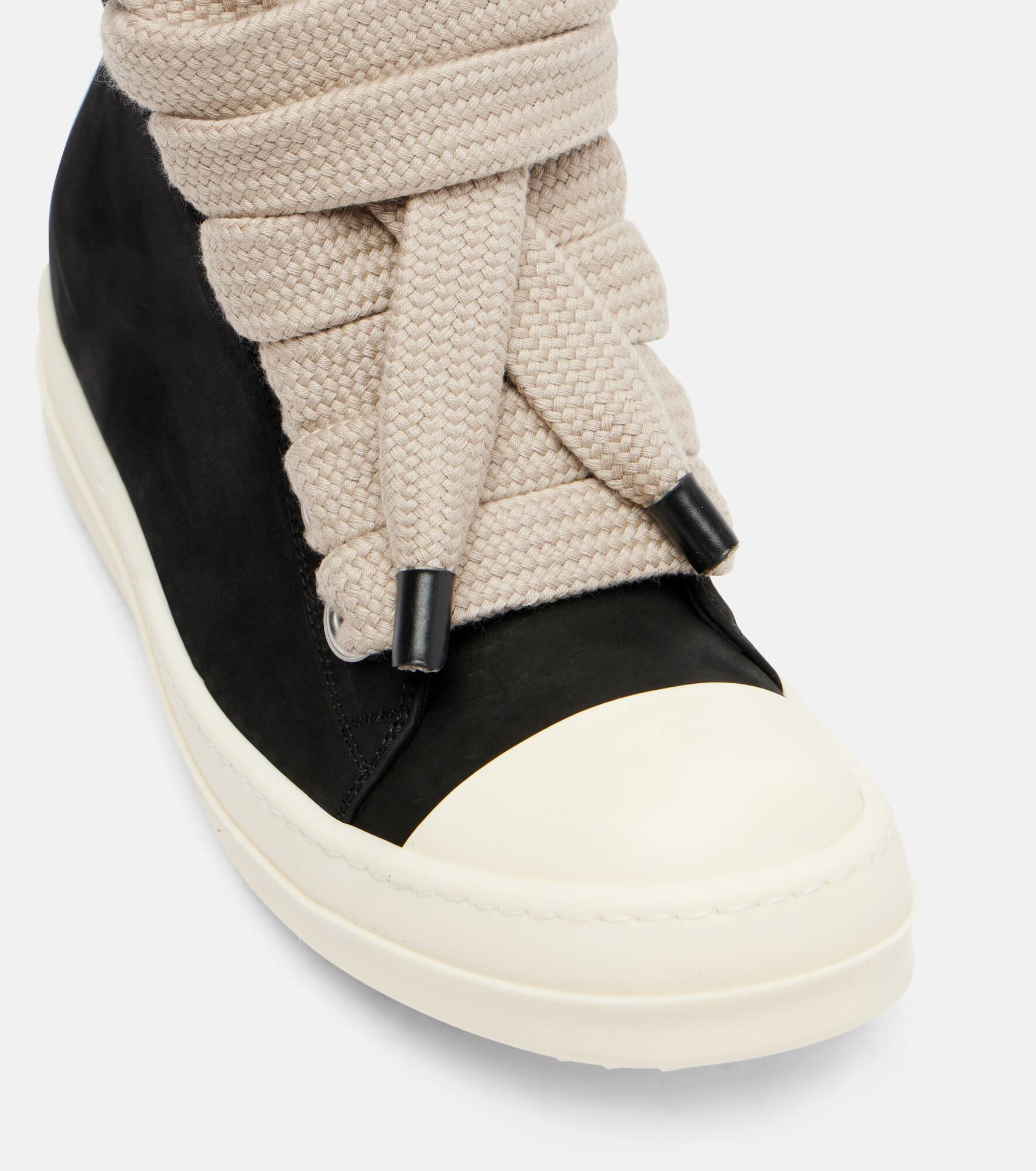 Jumbolace Geobasket leather sneakers - 5