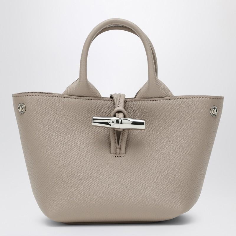 Longchamp Clay-Coloured Bag Xs Le Roseau - 3