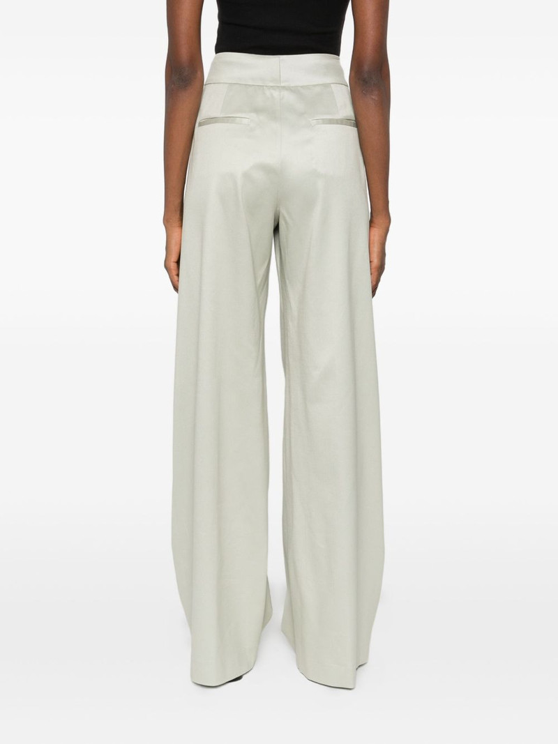 pleated-detail pants 4