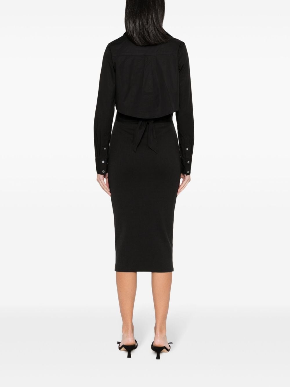 Malone layered midi dress - 4