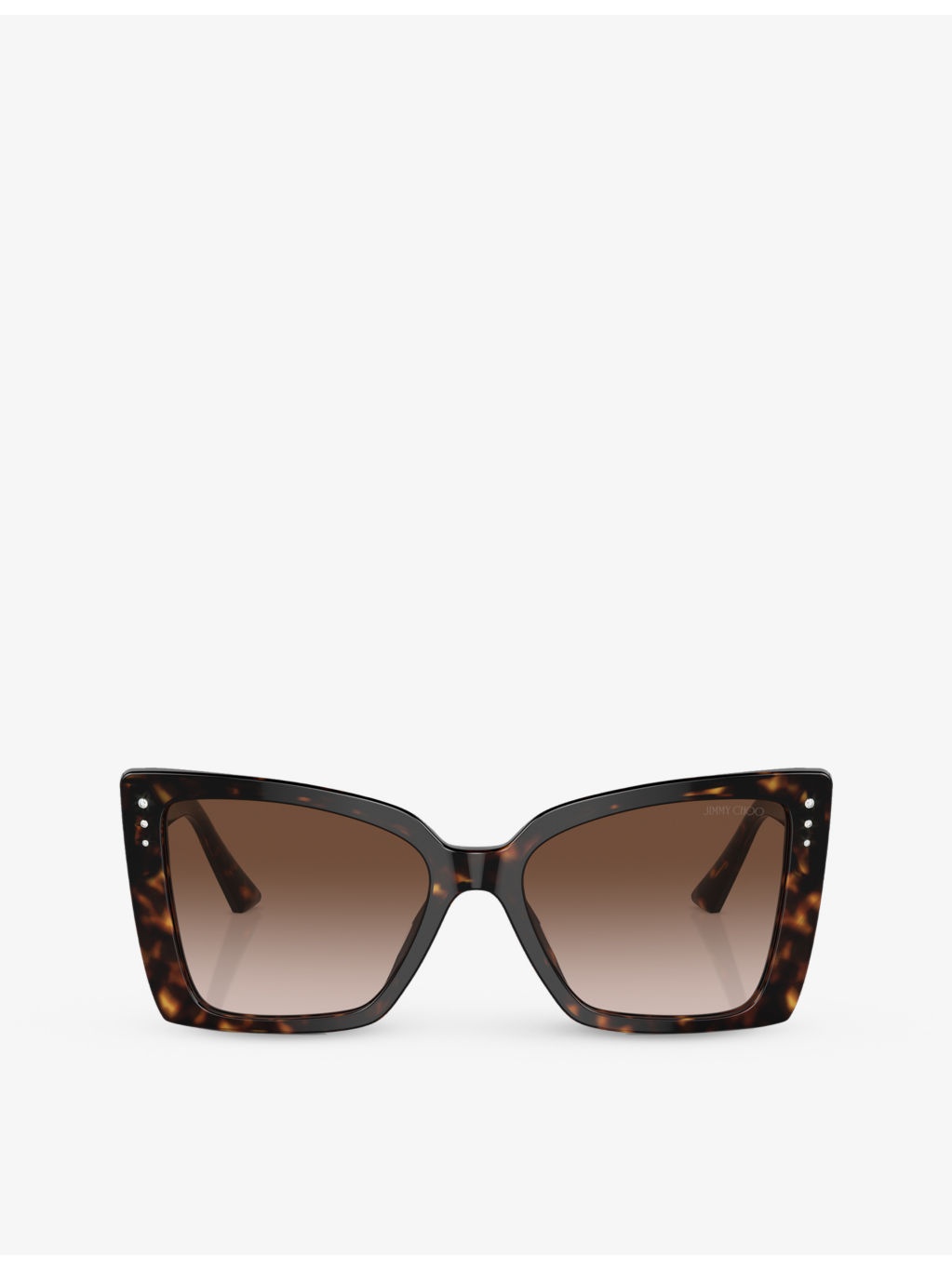 JC5001B square-frame tortoiseshell acetate sunglasses - 1