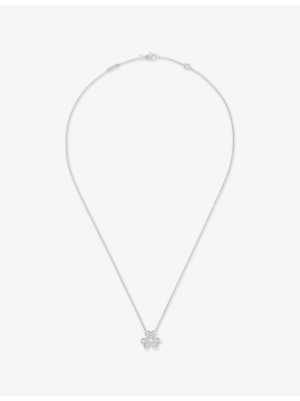 Frivole white gold and diamond necklace - 2