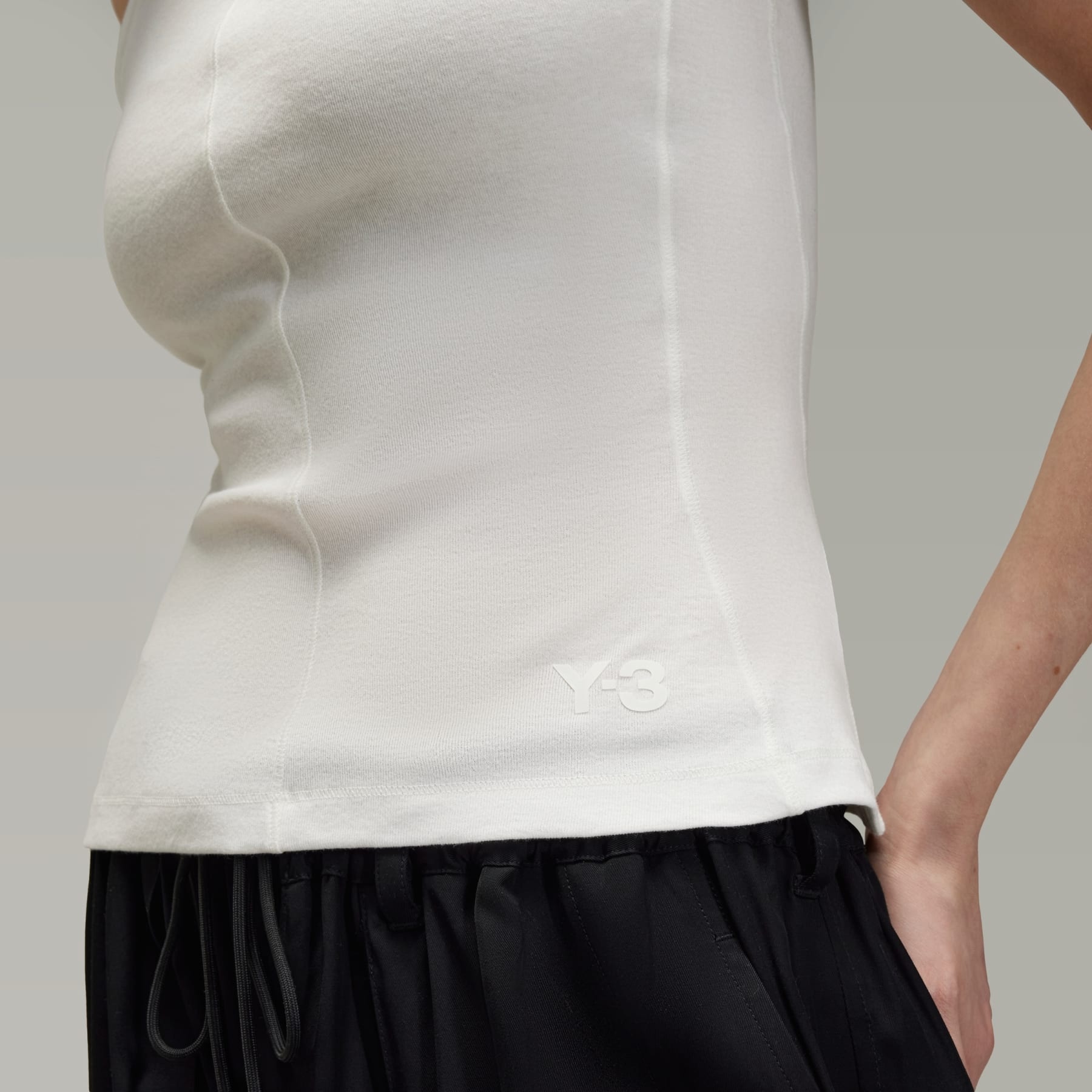 Y-3 W Fitted Tank Top - 8